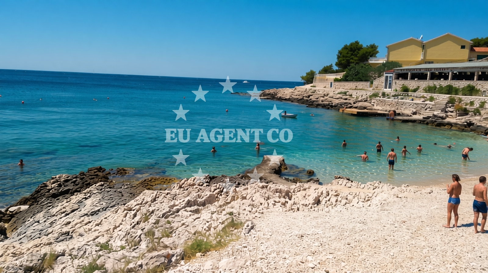 Additional view of Dolac II beach in Rtic II, Primošten