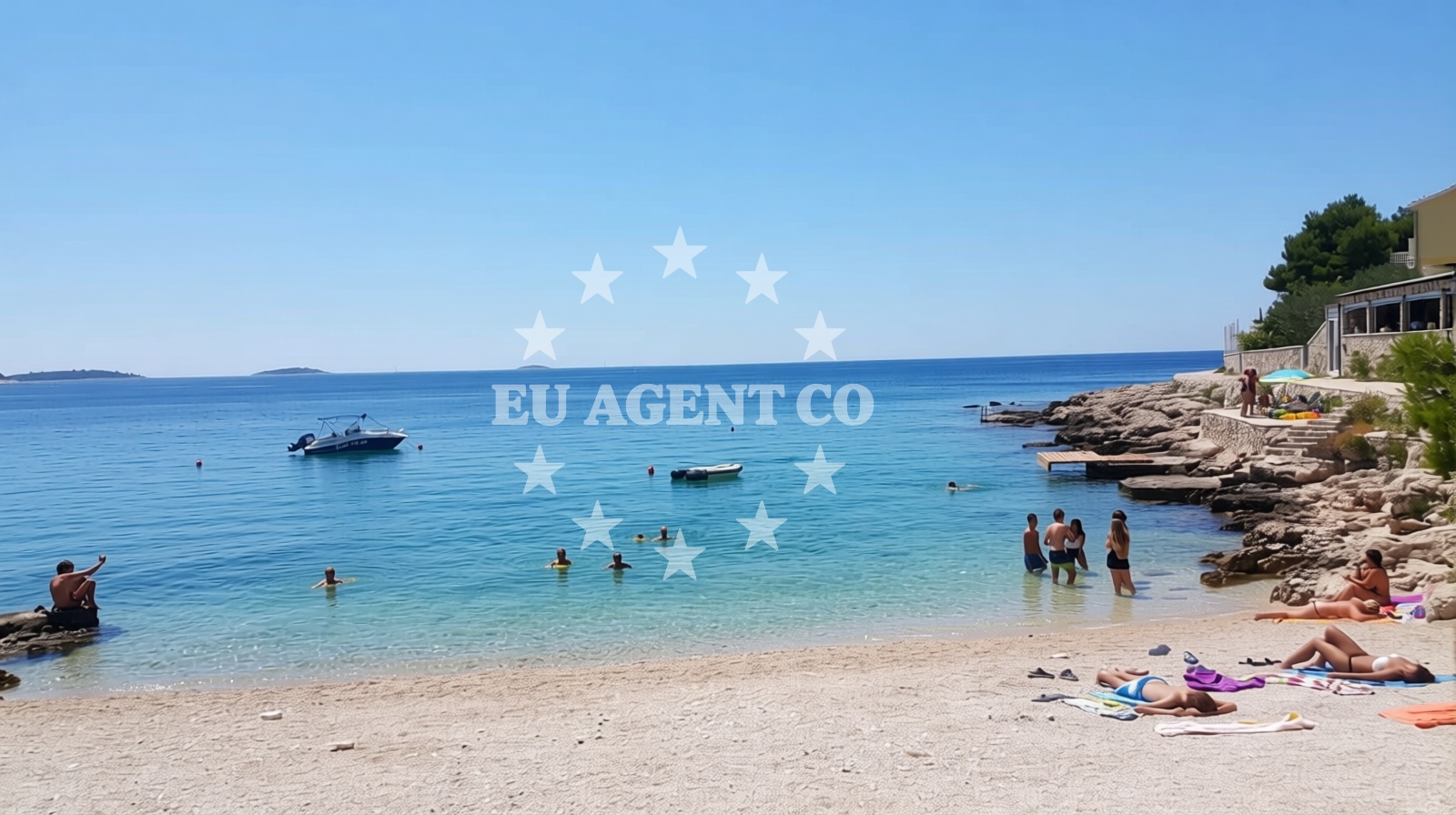 Additional view of Dolac II beach in Rtic II, Primošten