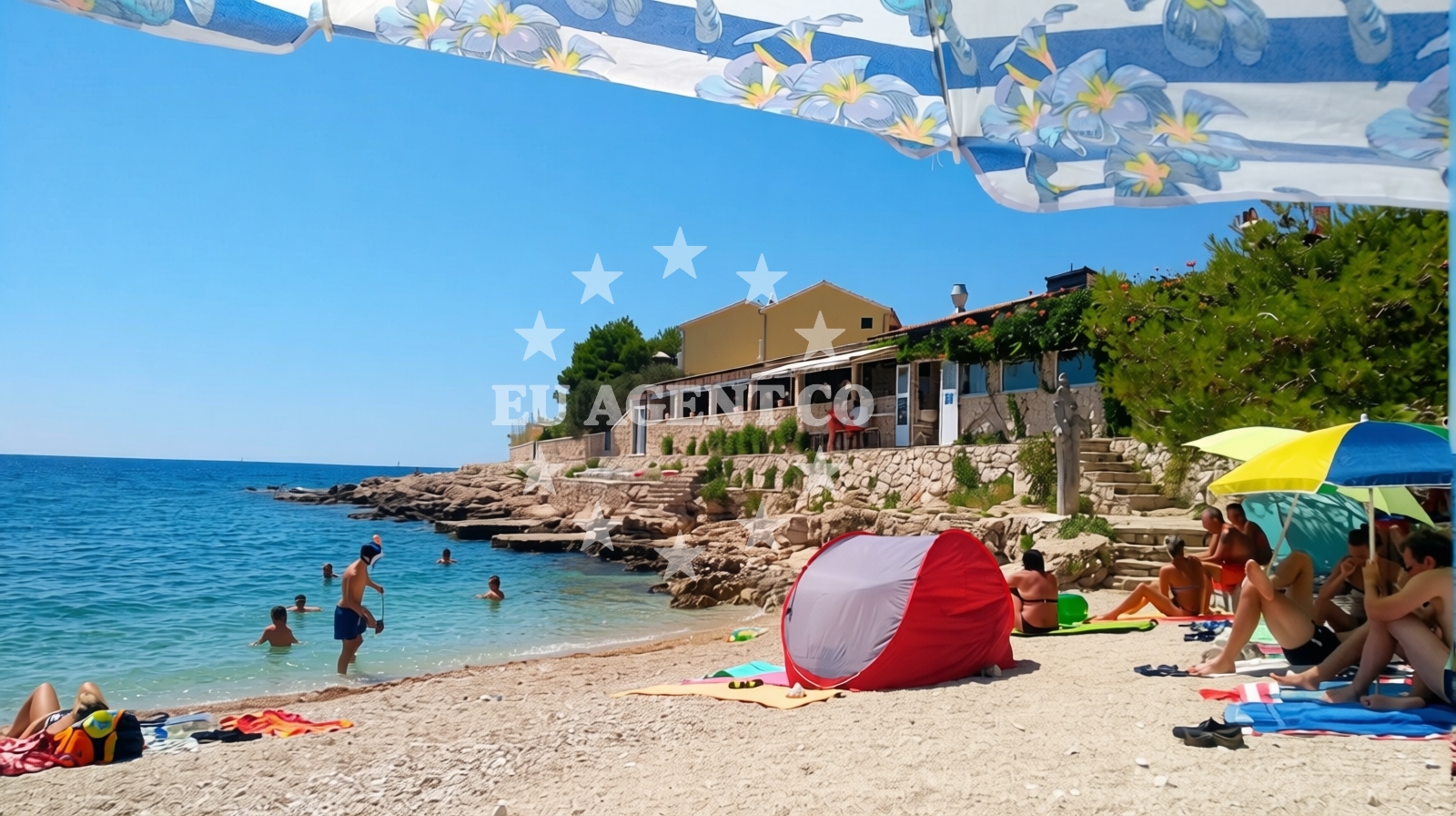 Additional view of Dolac II beach in Rtic II, Primošten