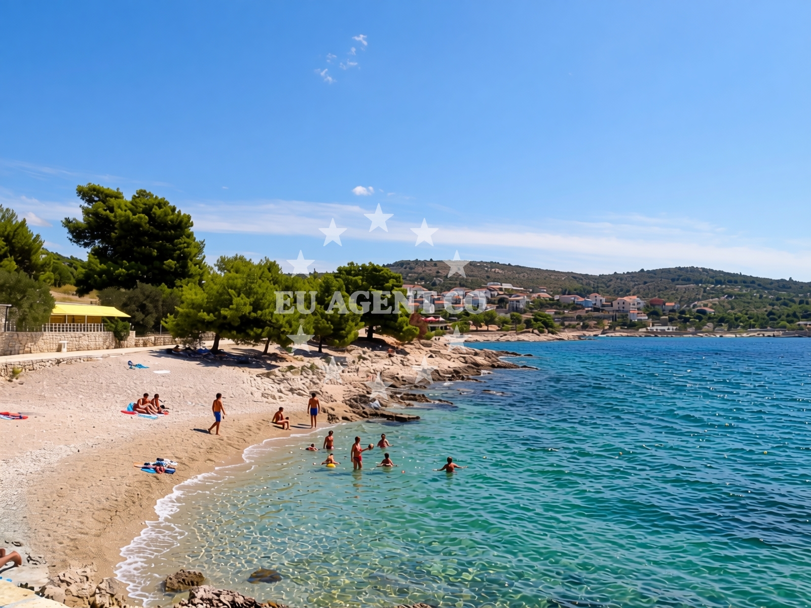 Additional view of Dolac II beach in Rtic II, Primošten