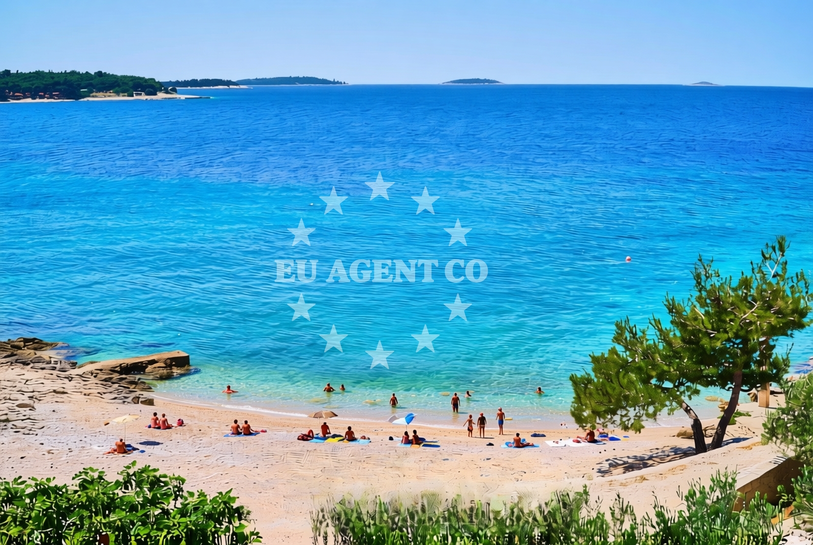 Additional view of Dolac II beach in Rtic II, Primošten
