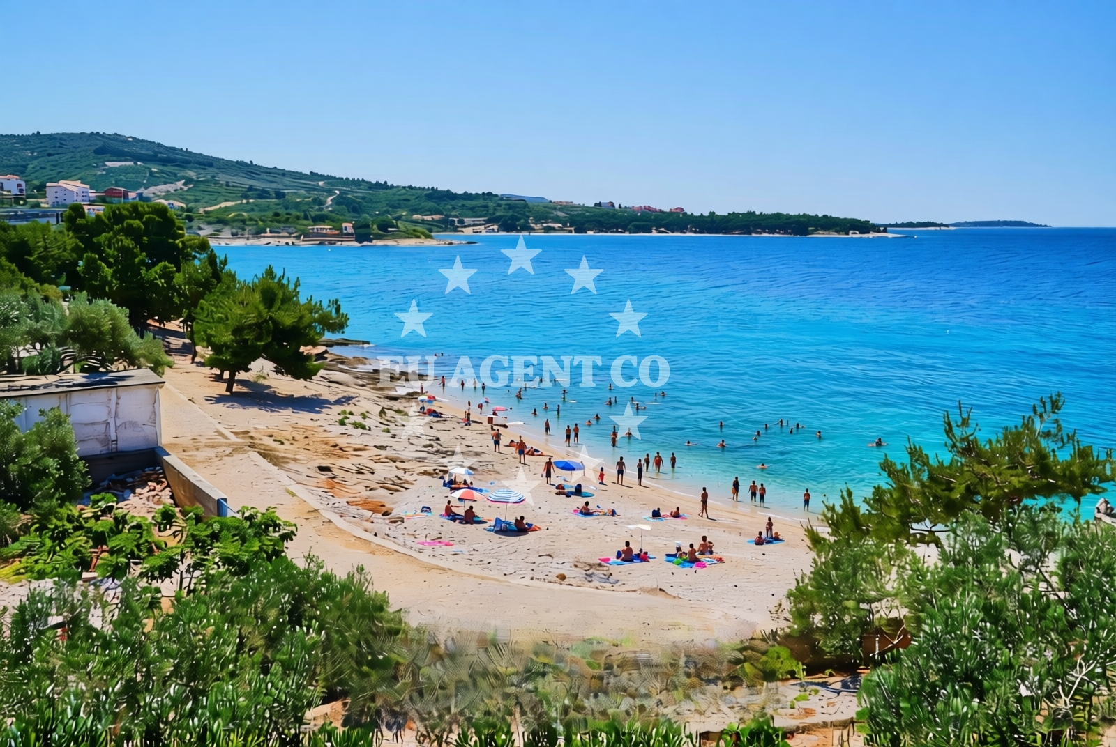 Additional view of Dolac II beach in Rtic II, Primošten