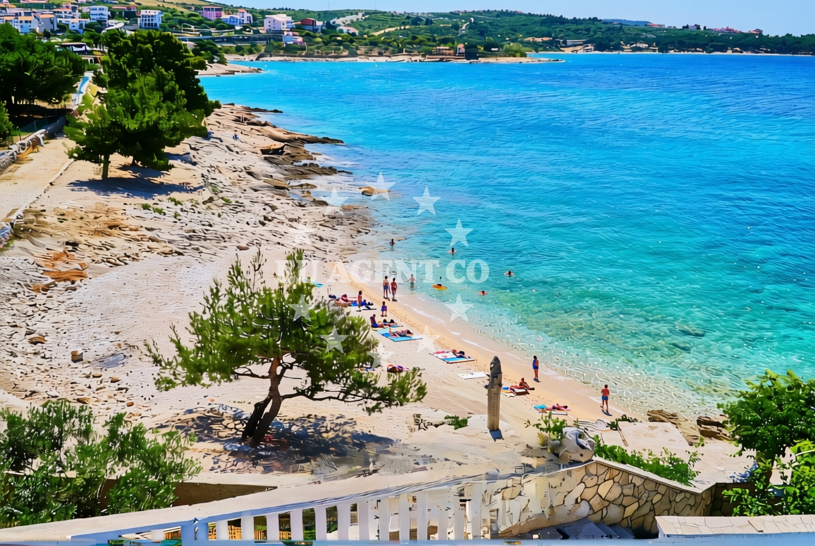 Additional view of Dolac II beach in Rtic II, Primošten