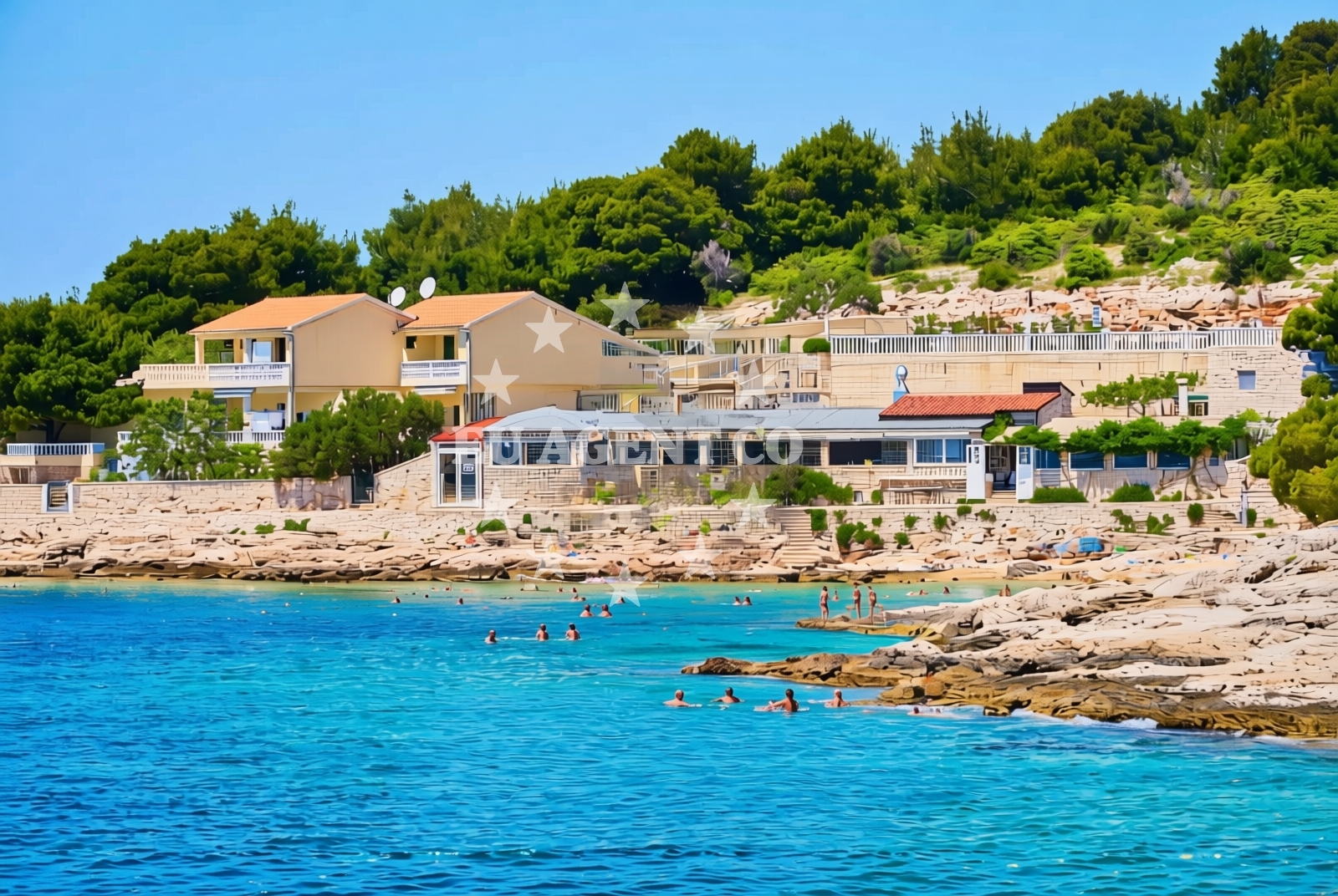 Additional view of Dolac II beach in Rtic II, Primošten