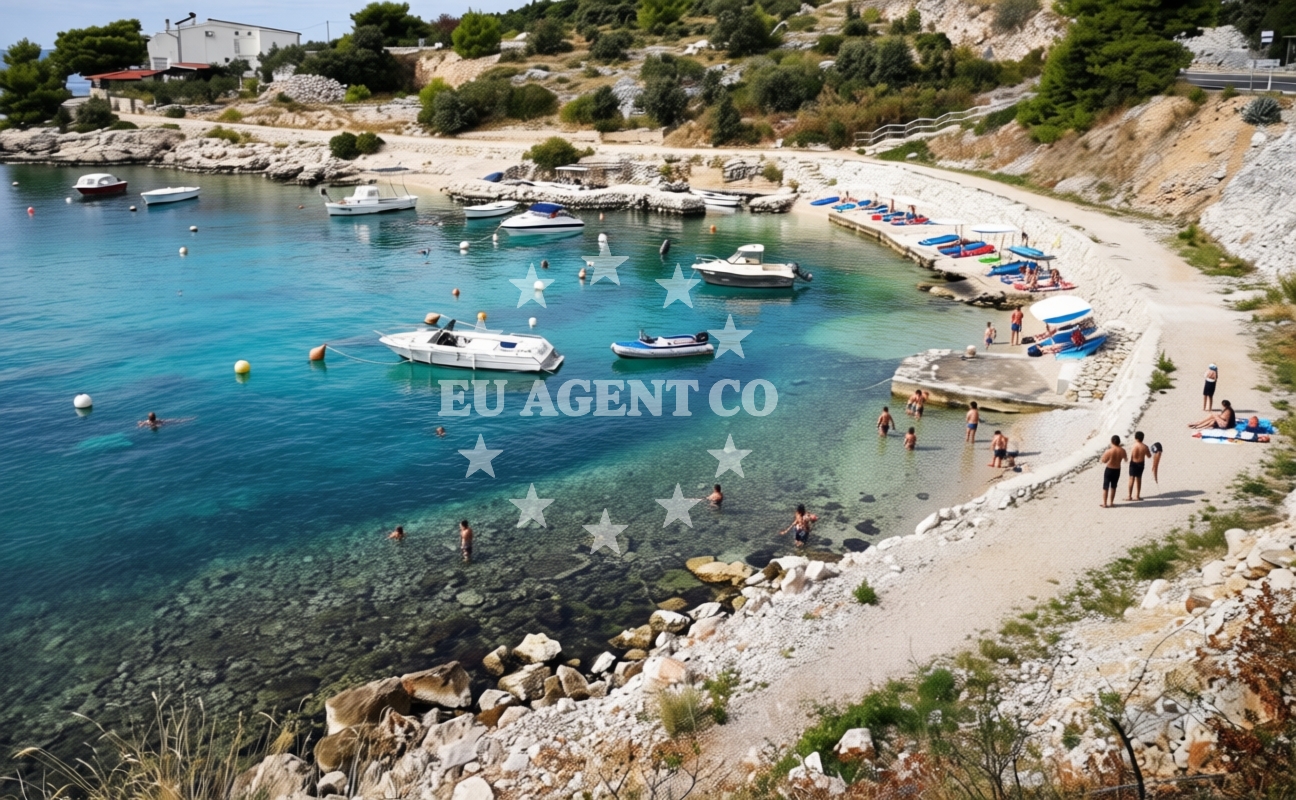 Additional view of Dolac III beach in Rtic II, Primošten