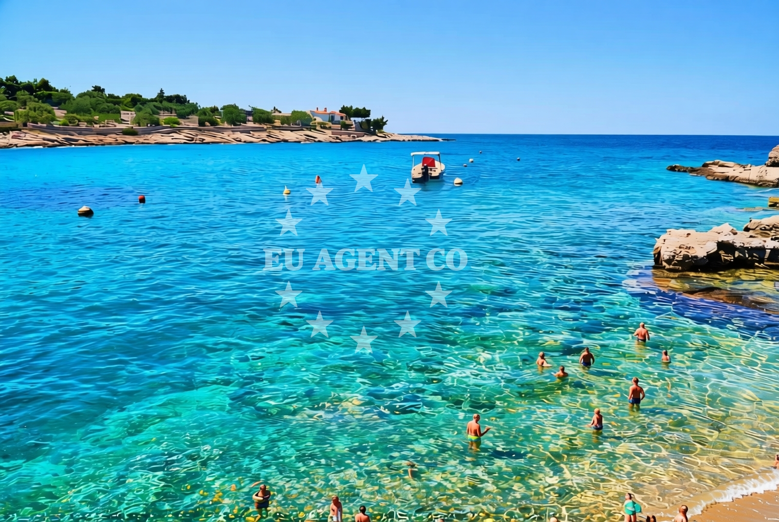 Additional view of Dolac III beach in Rtic II, Primošten
