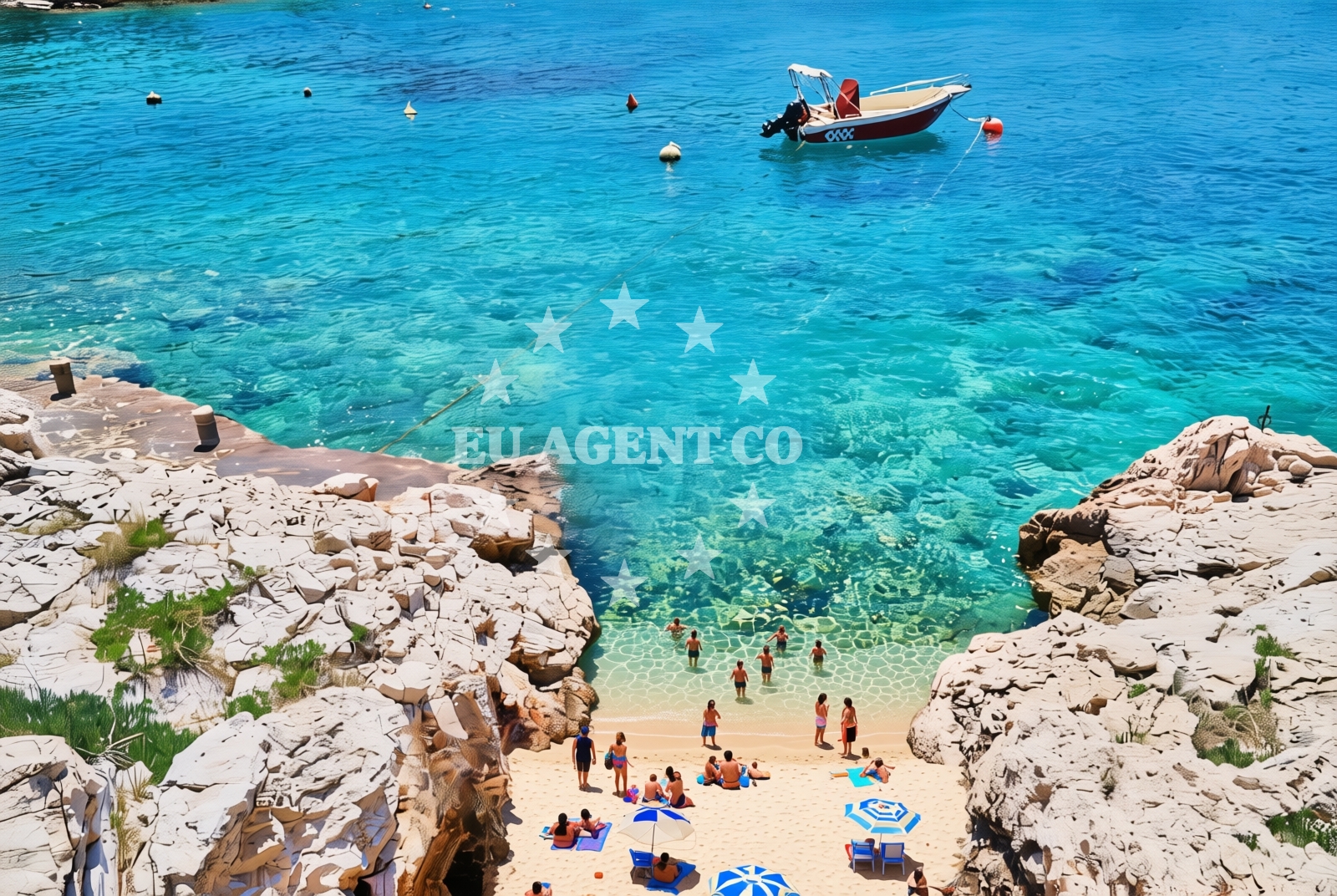 Additional view of Dolac III beach in Rtic II, Primošten