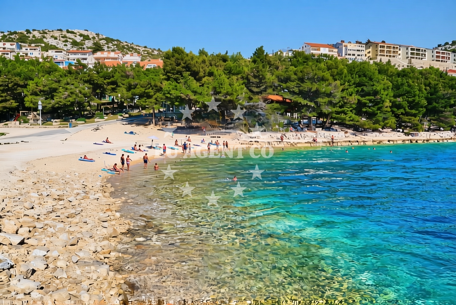 Additional view of Dolaske Drage beach in 16 Ulica Zdeslava Turića, Drage