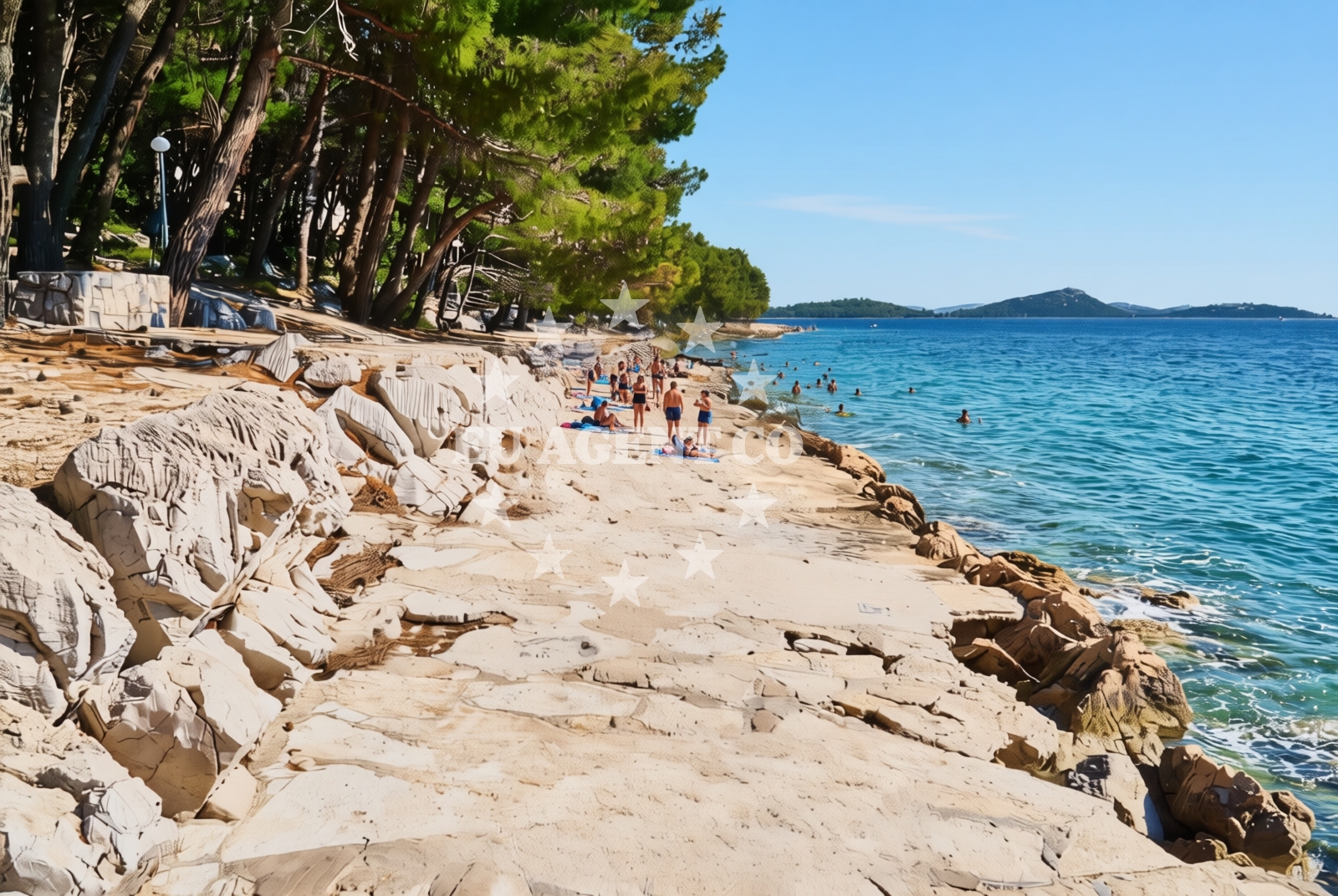 Additional view of Dolaske Drage beach in 16 Ulica Zdeslava Turića, Drage
