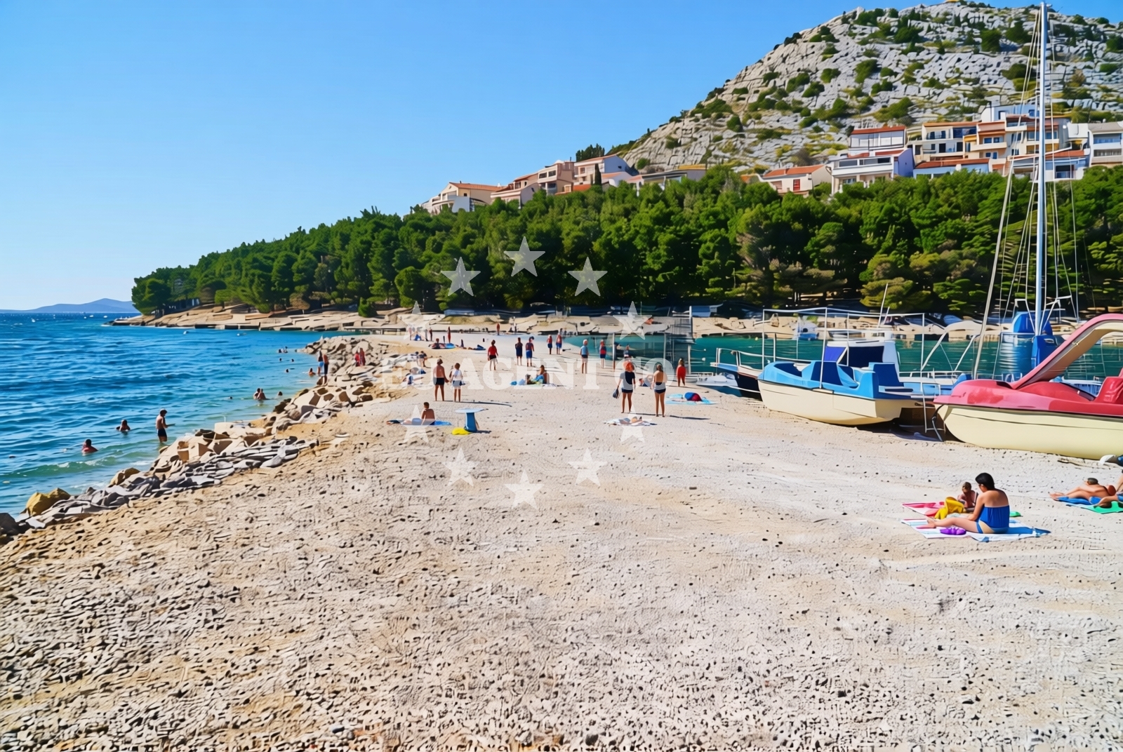Additional view of Dolaske Drage beach in 16 Ulica Zdeslava Turića, Drage