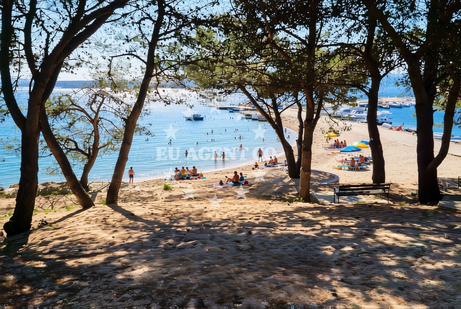 Additional view of Dolaske Drage beach in 16 Ulica Zdeslava Turića, Drage