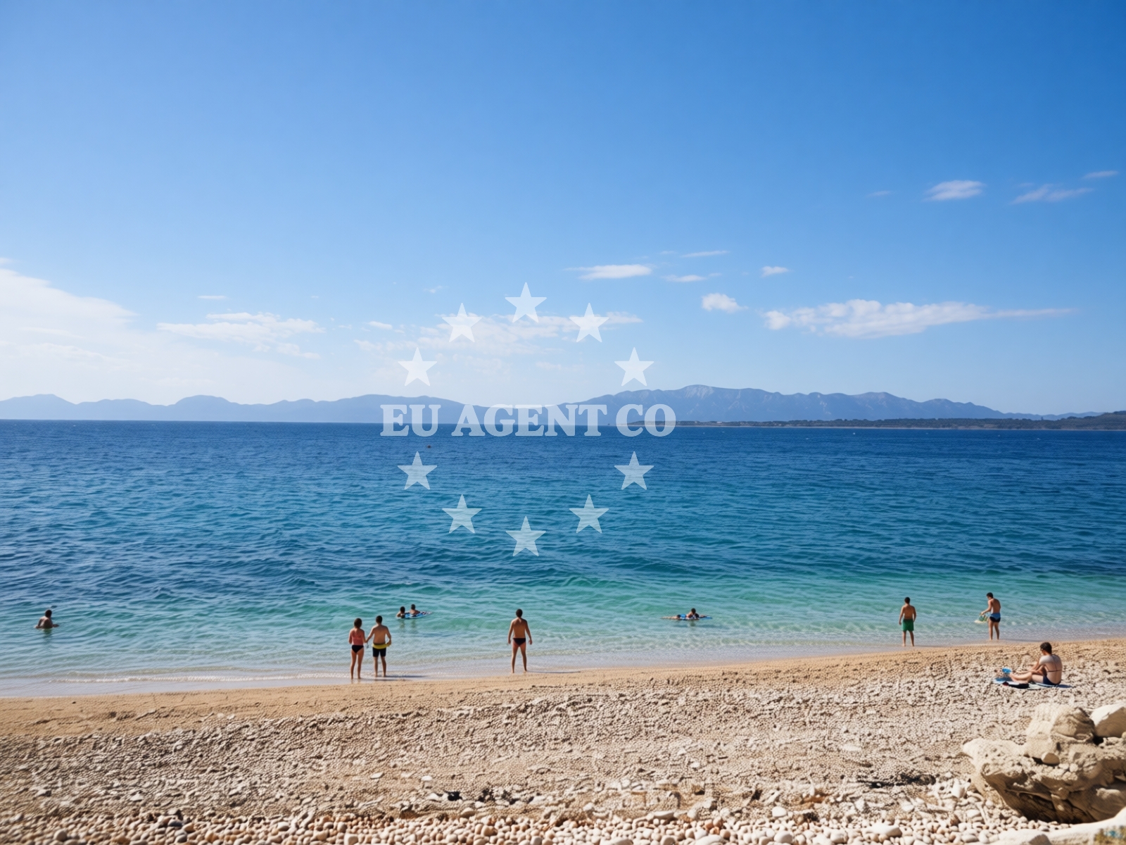 Additional view of Dole beach in 29 Blato, Živogošće