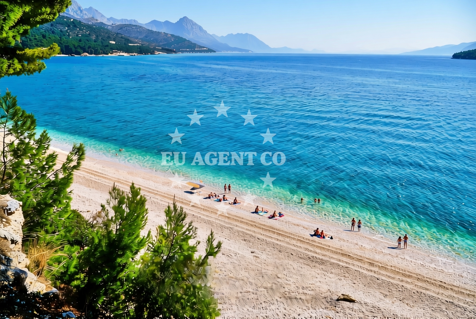 Additional view of Dole beach in 29 Blato, Živogošće