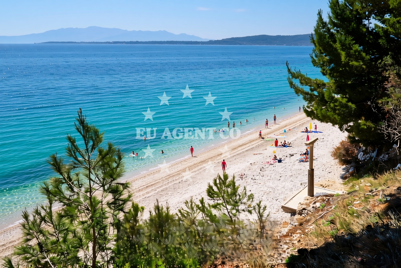 Additional view of Dole beach in 29 Blato, Živogošće