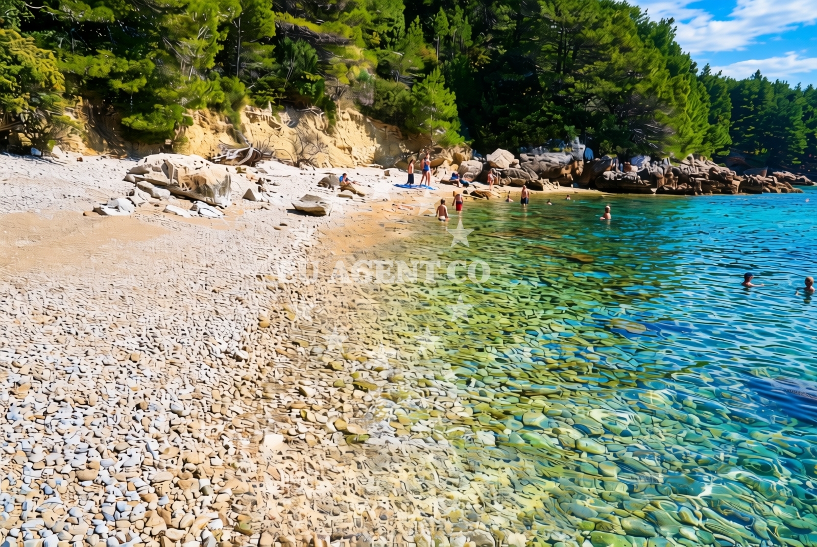 Additional view of Dole istok, Drvenik (Gradac) Beach in Dole istok