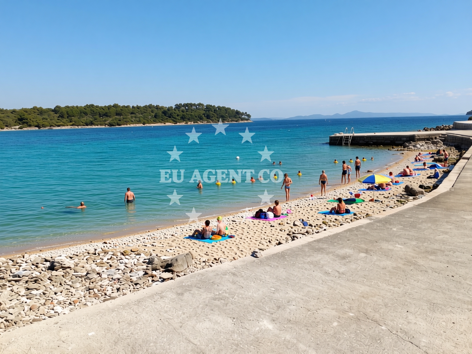Additional view of Dolinje Beach in Veli Iž 322c, Veli Iž