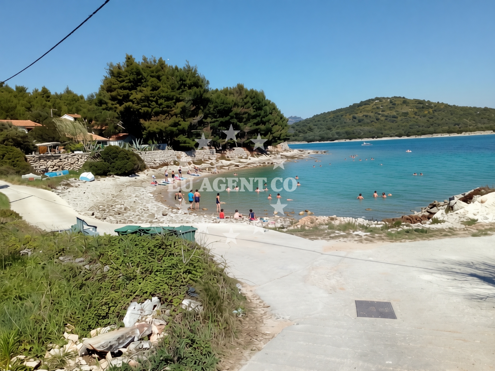 Additional view of Dolinje Beach in Veli Iž 322c, Veli Iž