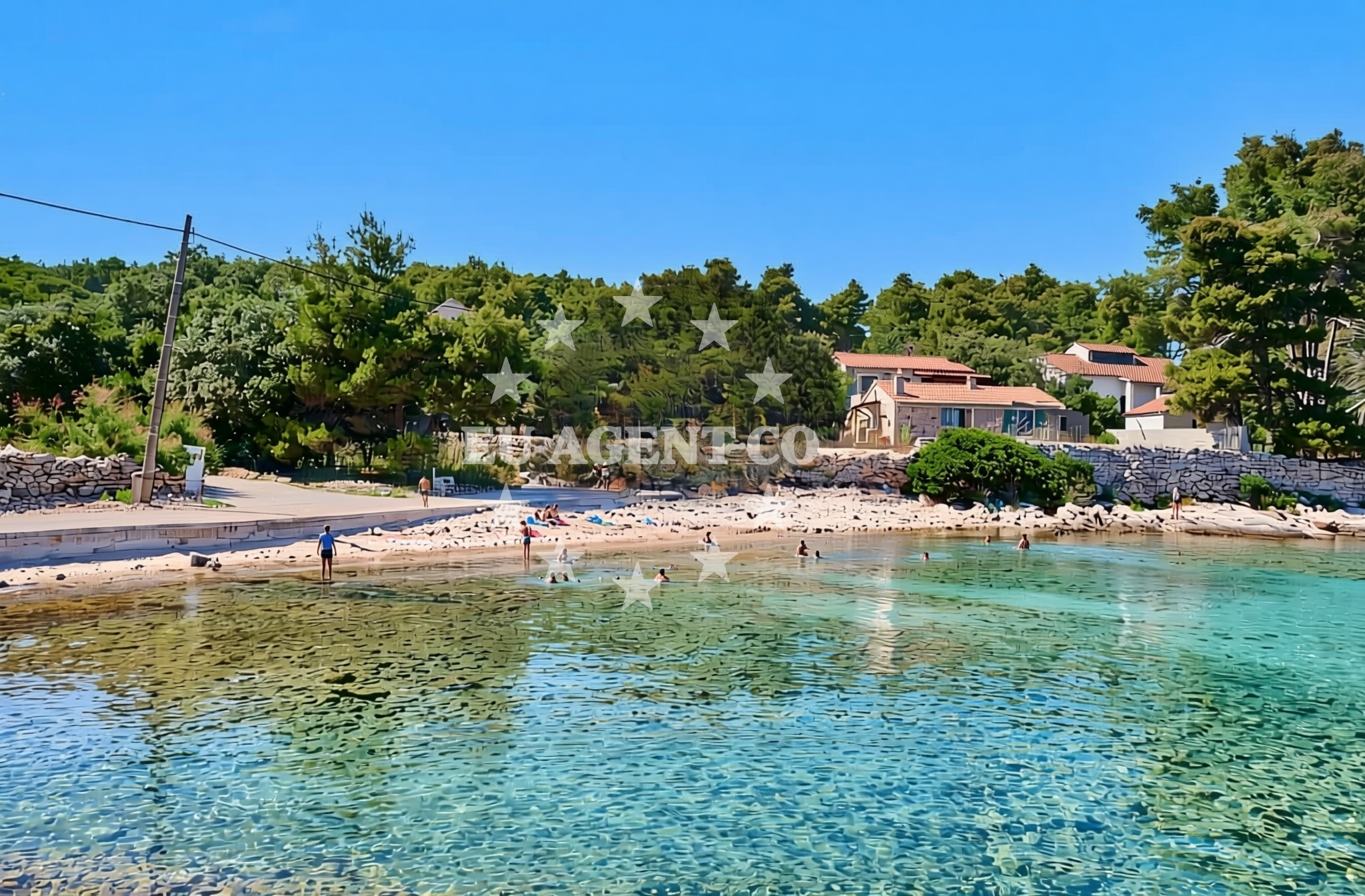 Additional view of Dolinje Beach in Veli Iž 322c, Veli Iž