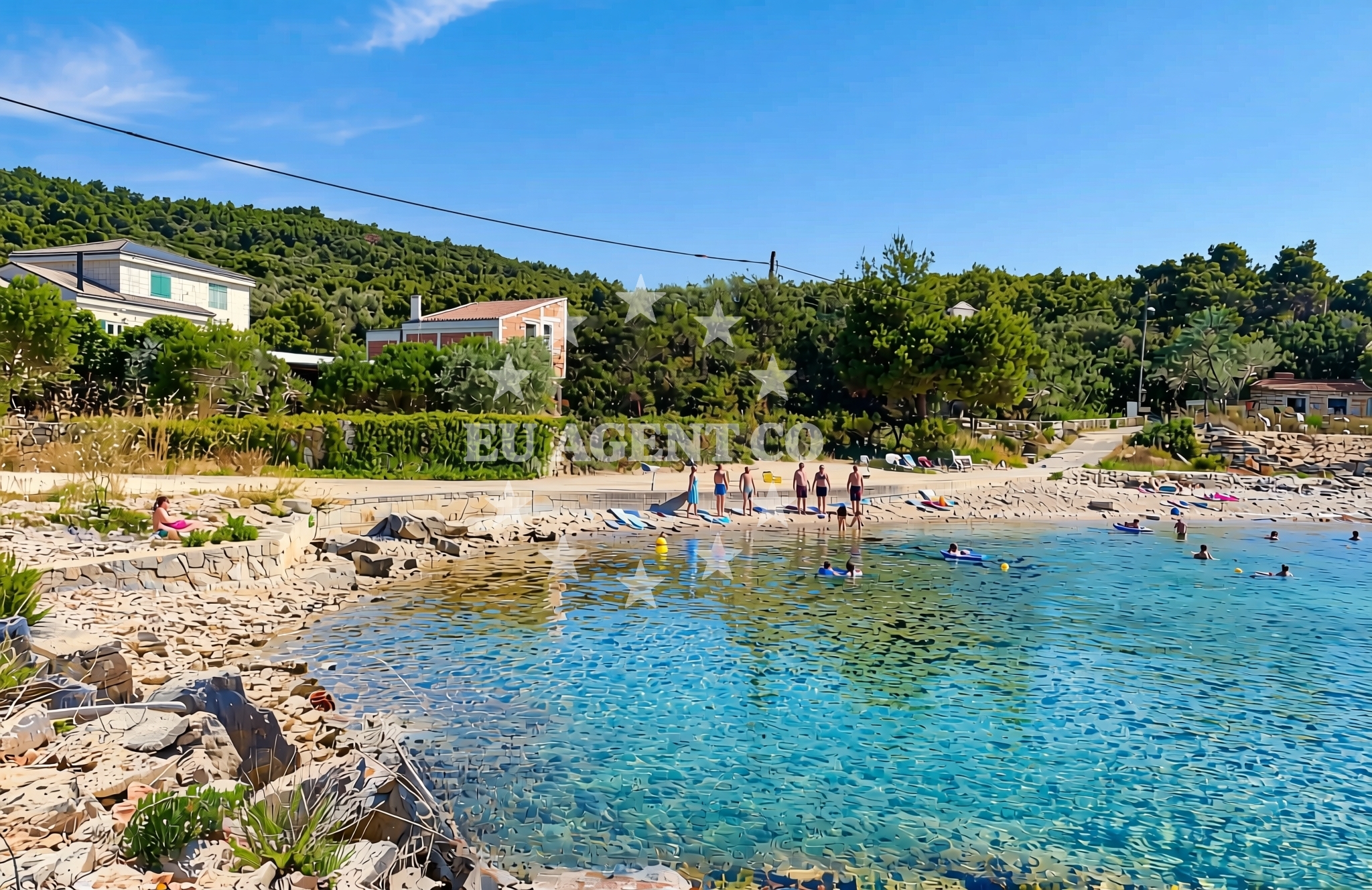 Additional view of Dolinje Beach in Veli Iž 322c, Veli Iž