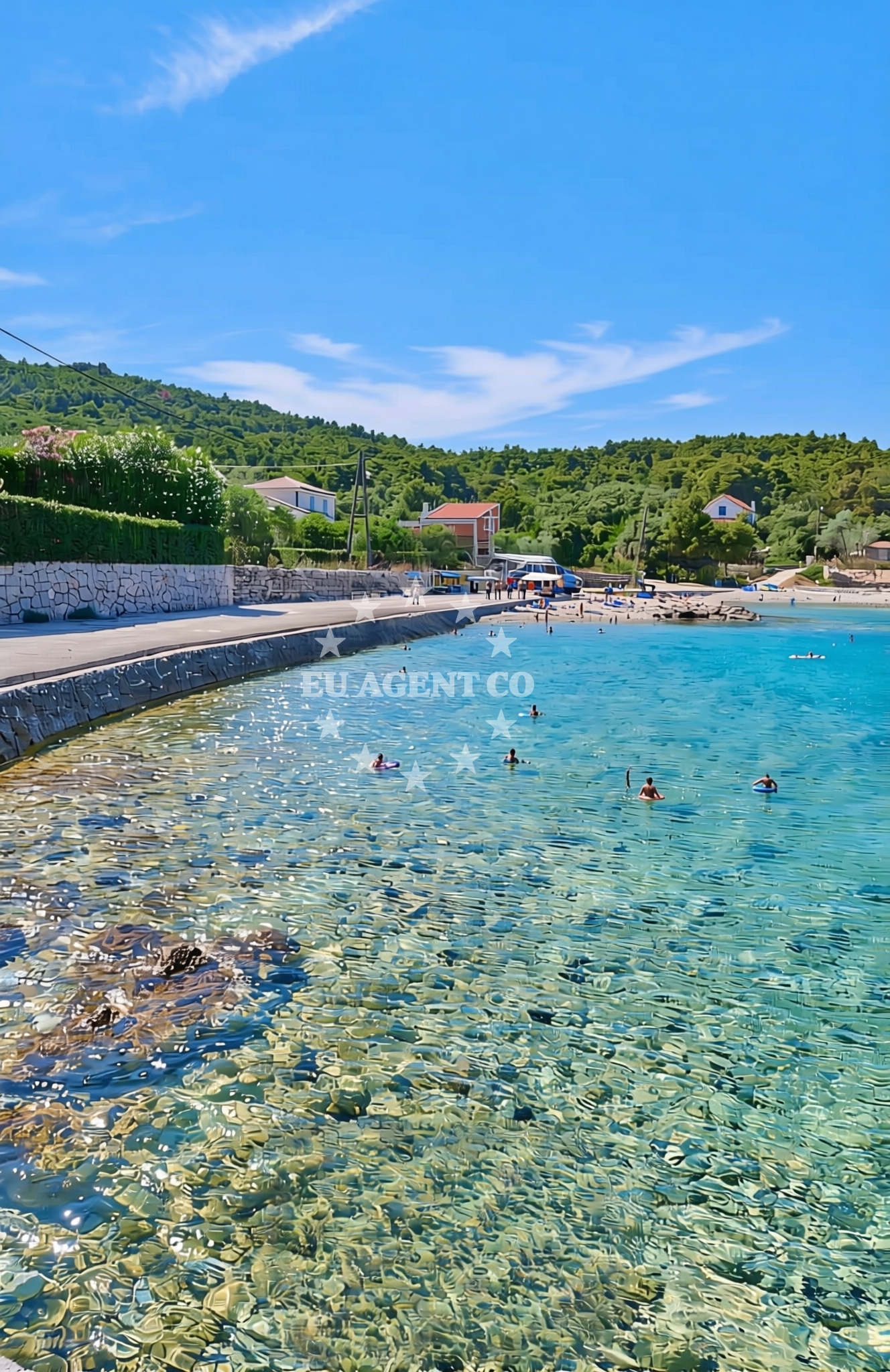 Additional view of Dolinje Beach in Veli Iž 322c, Veli Iž