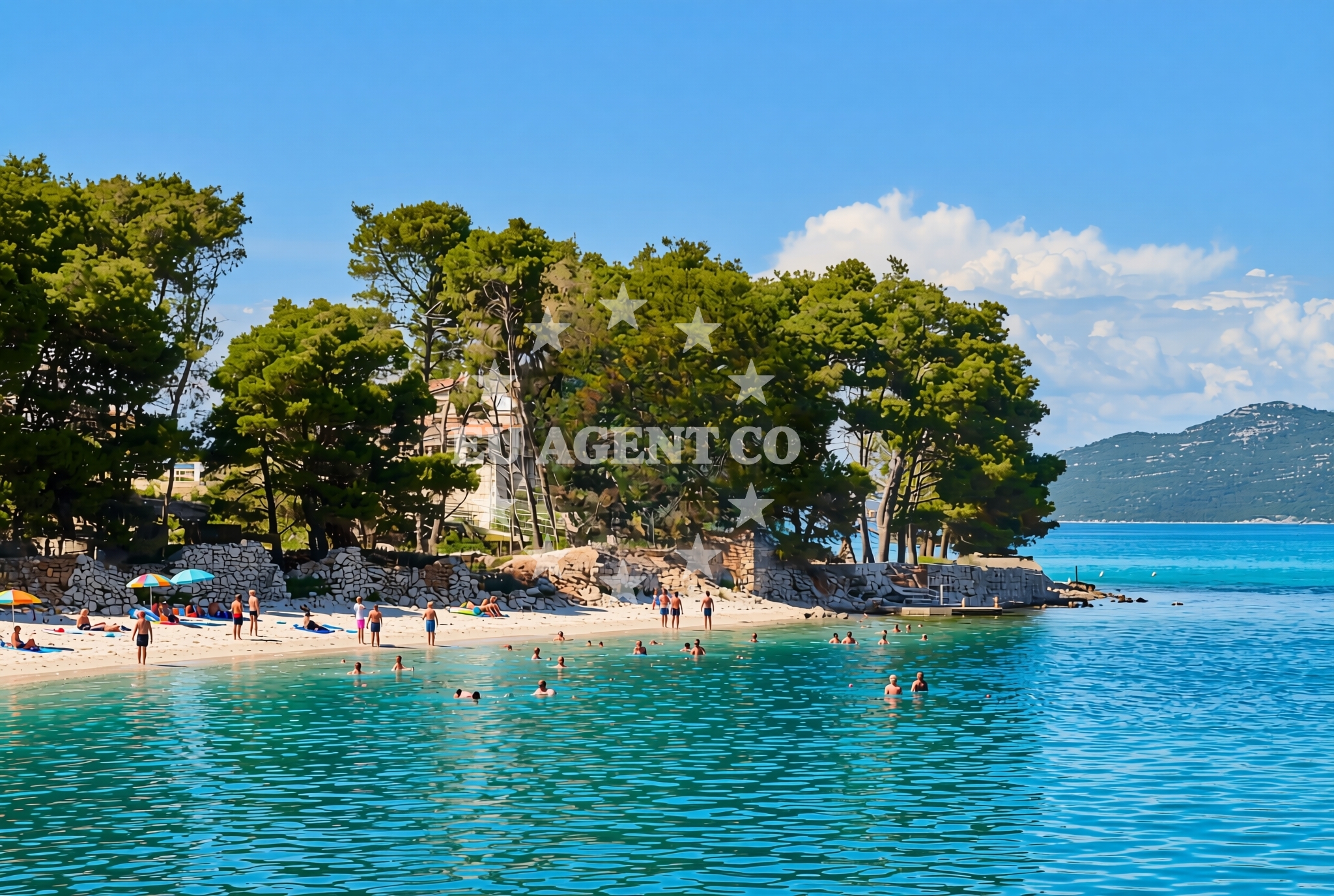 Additional view of Dolinje Beach in Veli Iž 322c, Veli Iž
