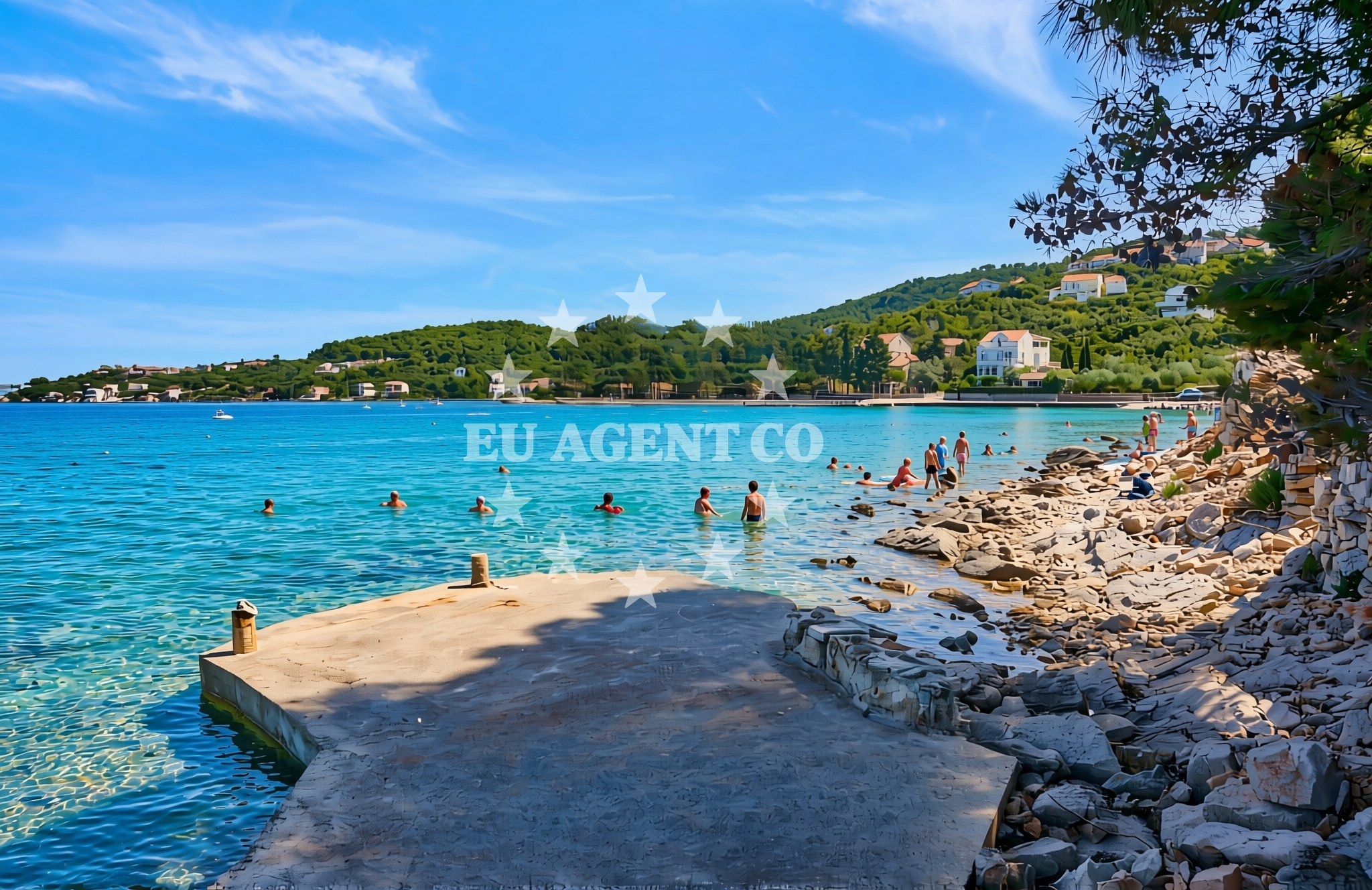 Additional view of Dolinje Beach in Veli Iž 322c, Veli Iž