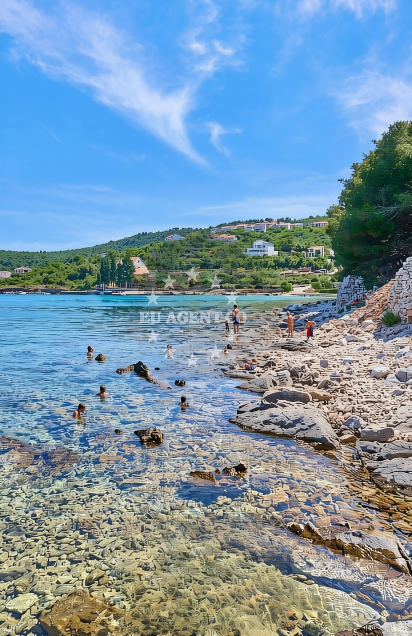 Additional view of Dolinje Beach in Veli Iž 322c, Veli Iž