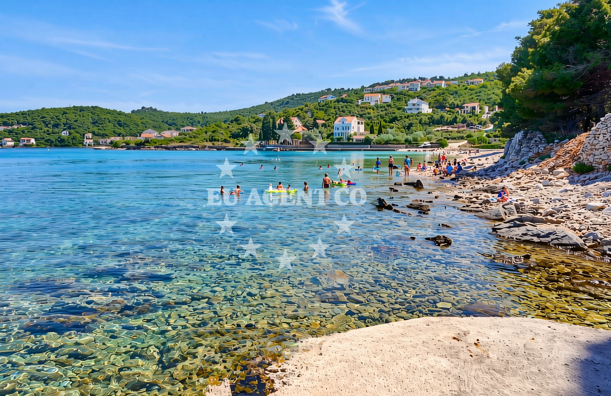 Additional view of Dolinje Beach in Veli Iž 322c, Veli Iž