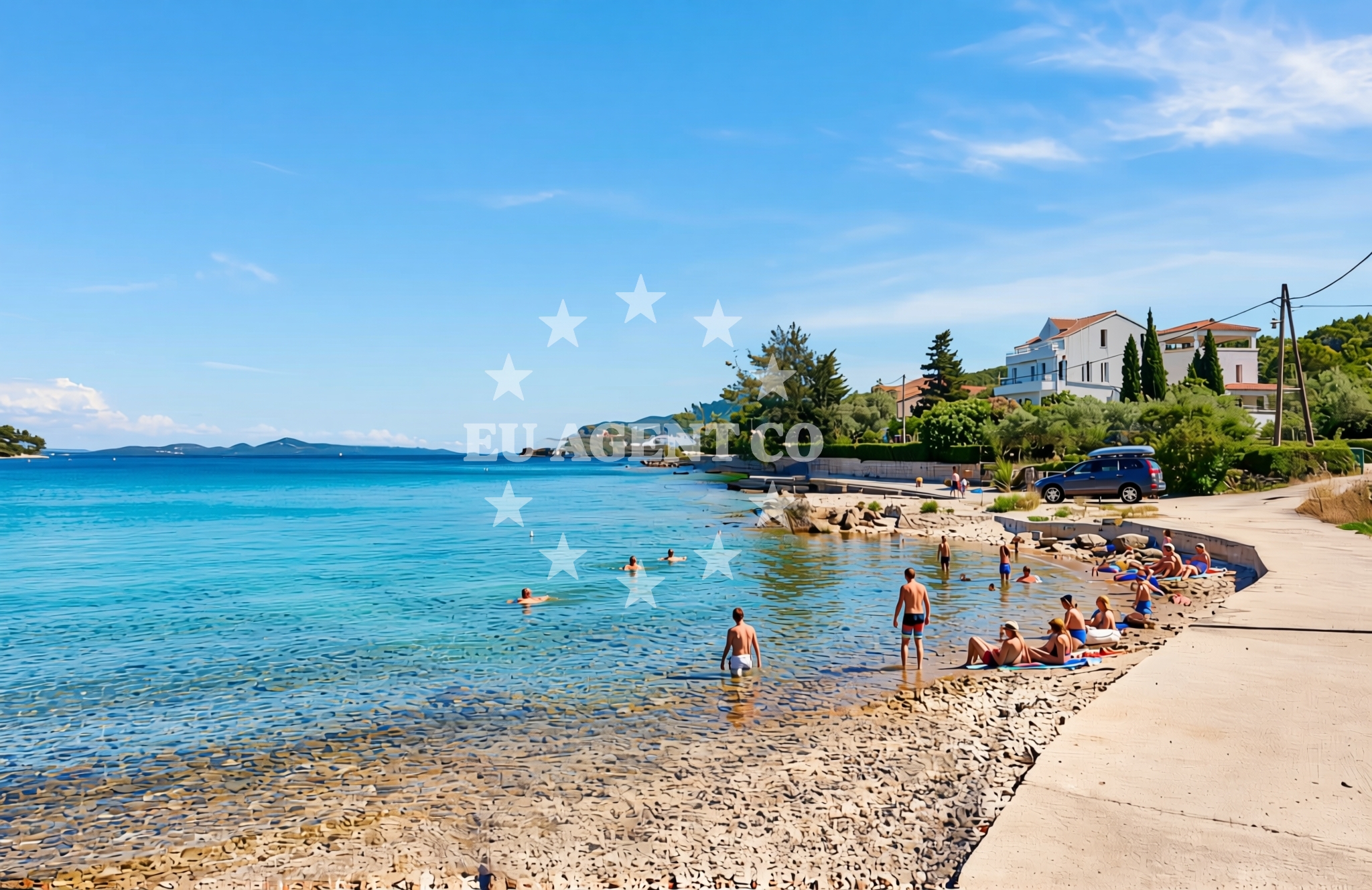 Additional view of Dolinje Beach in Veli Iž 322c, Veli Iž