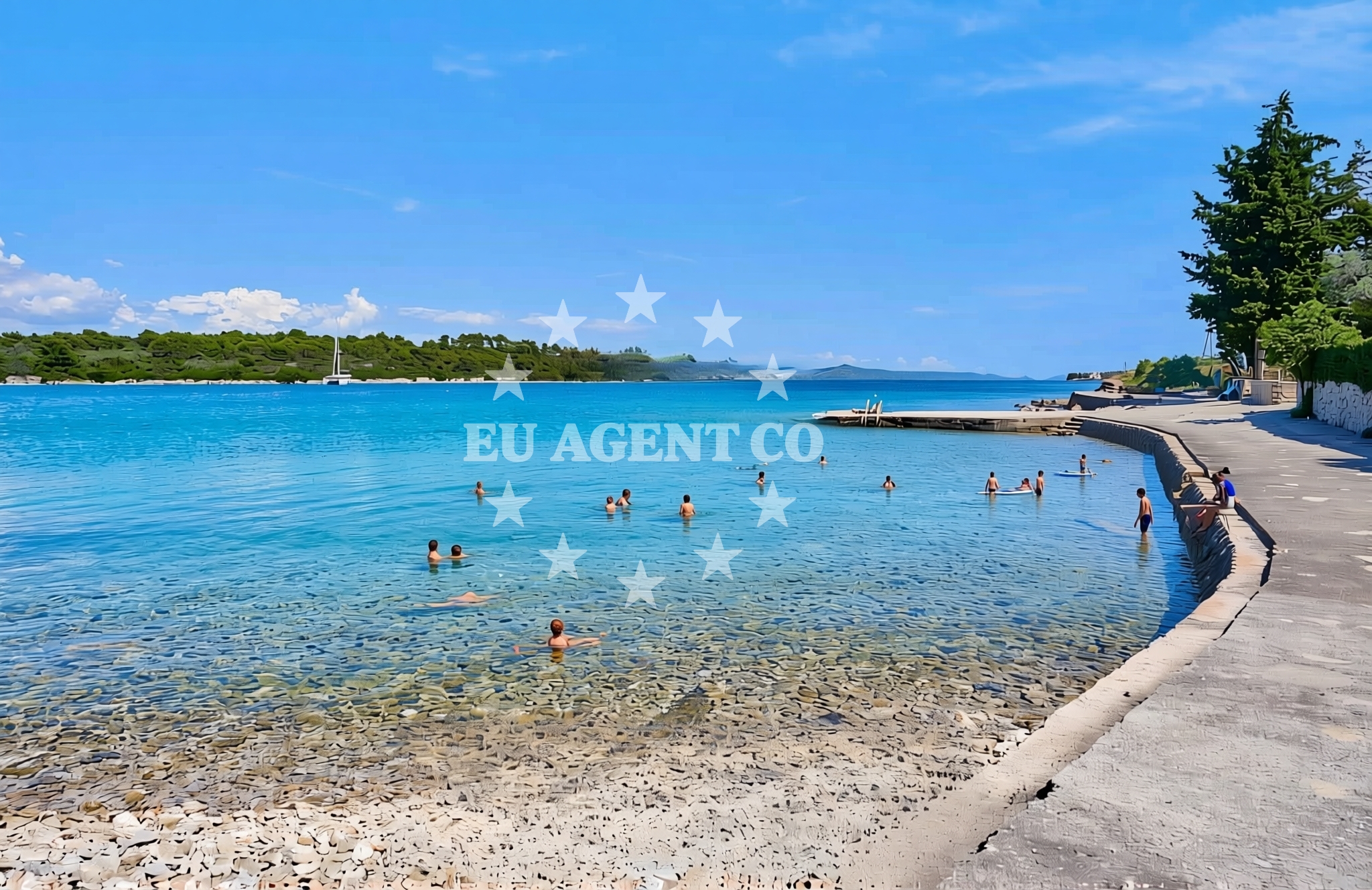 Additional view of Dolinje Beach in Veli Iž 322c, Veli Iž