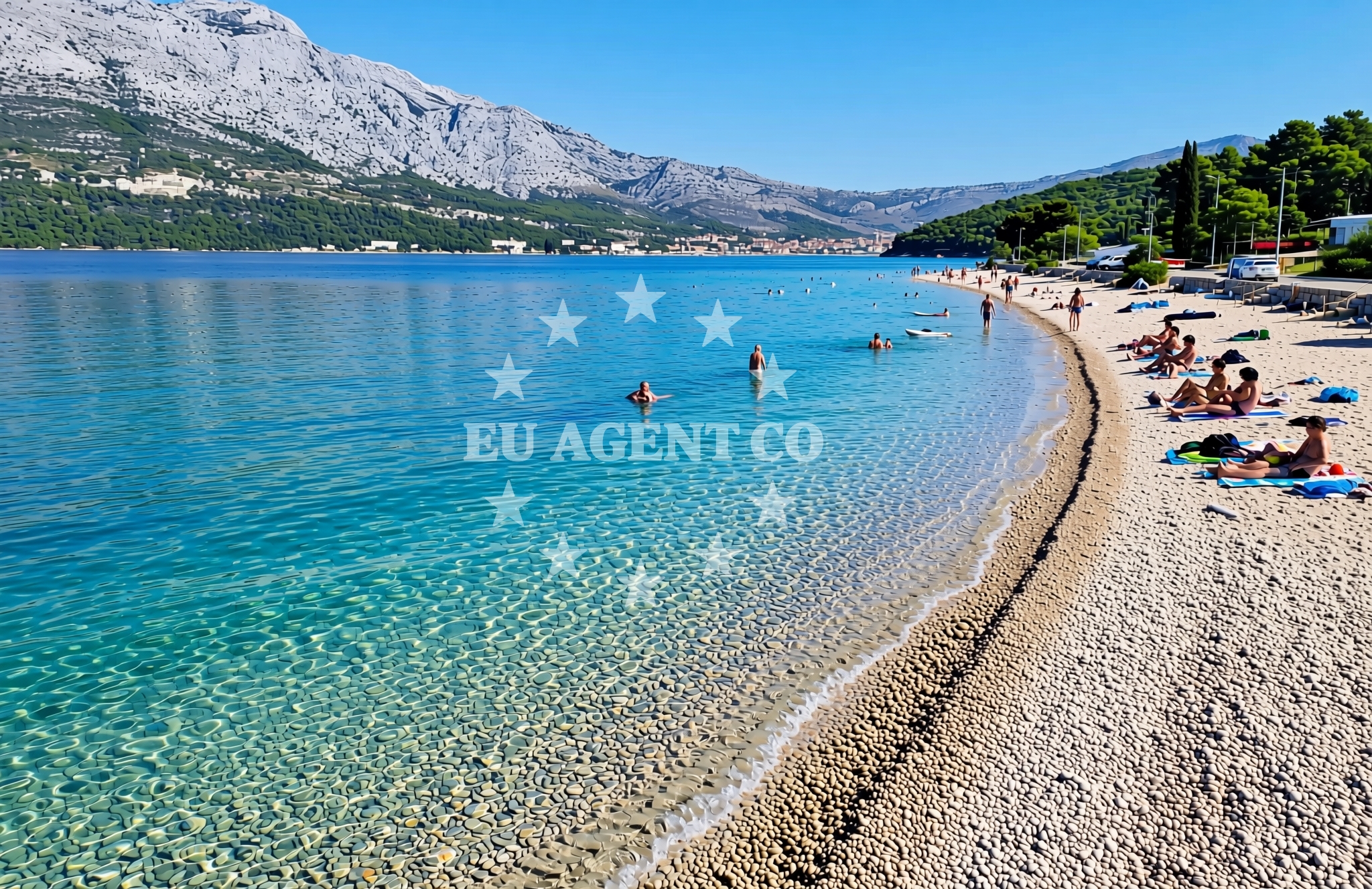 Additional view of Domince beach in Ulica 99, Korčula