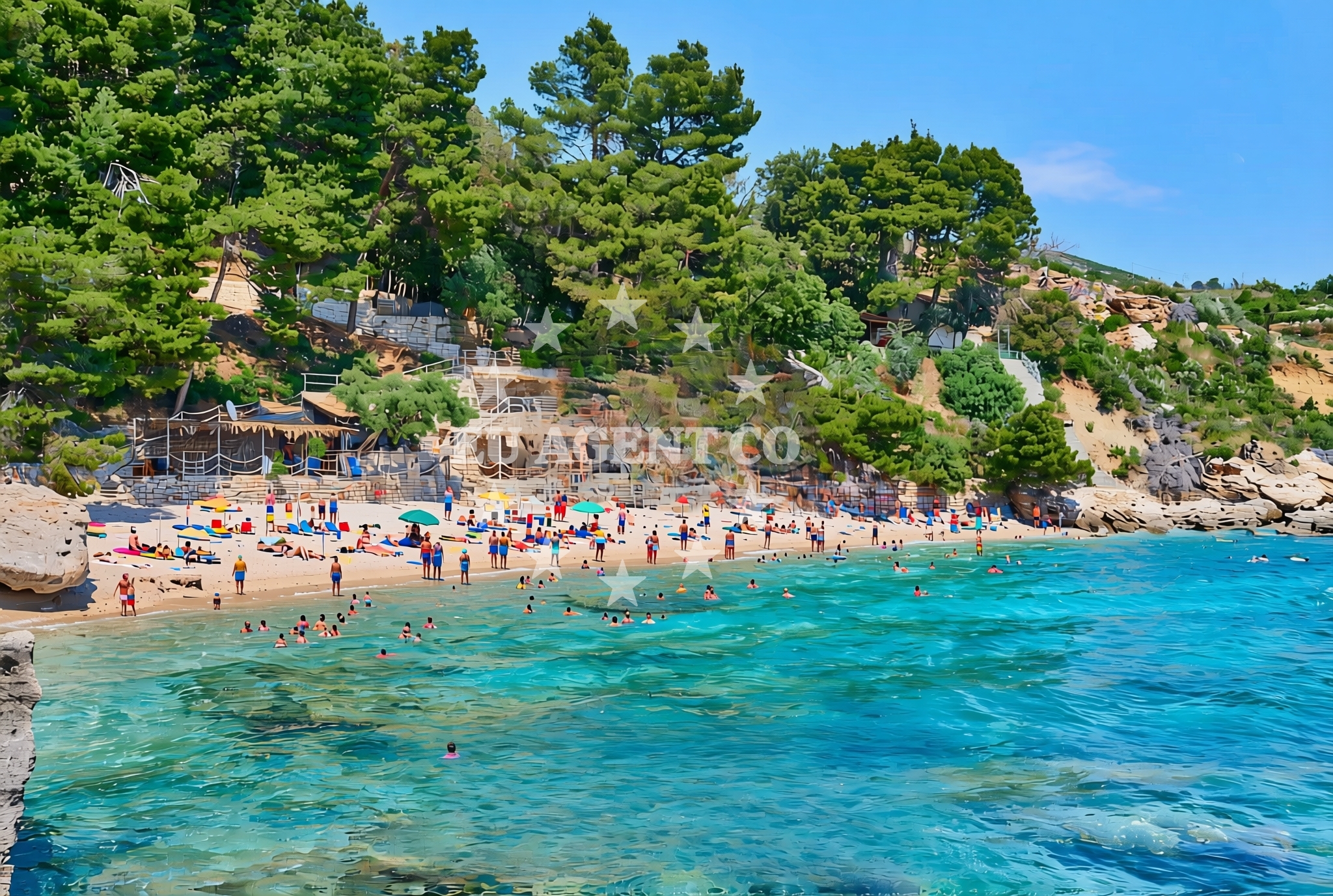 Additional view of Donja Banda: beaches and coves (3) in Donja Banda