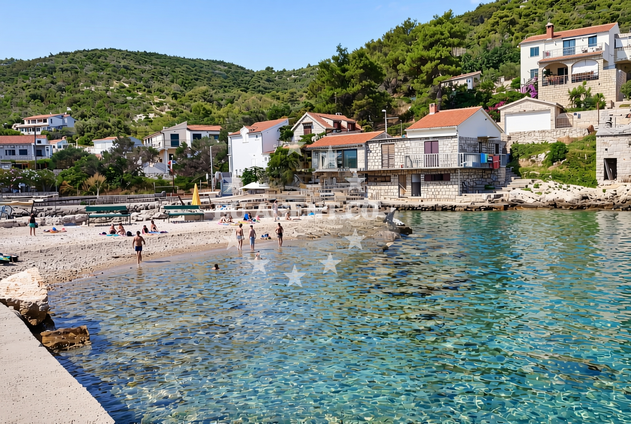 Additional view of Donja Krušica jug, Donje Selo (Šolta) Beach in Donja Krušica jug