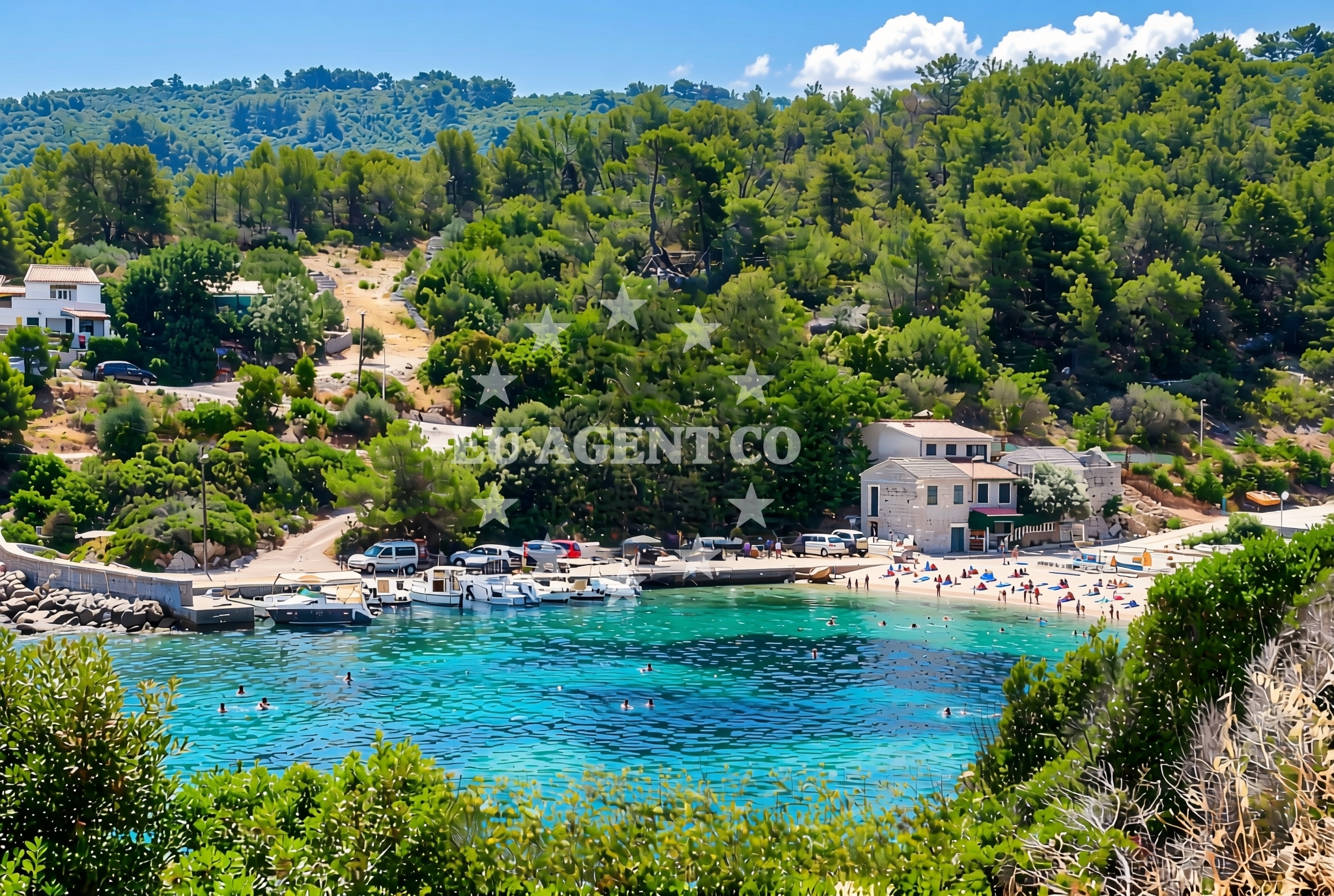 Additional view of Donja Krušica jug, Donje Selo (Šolta) Beach in Donja Krušica jug