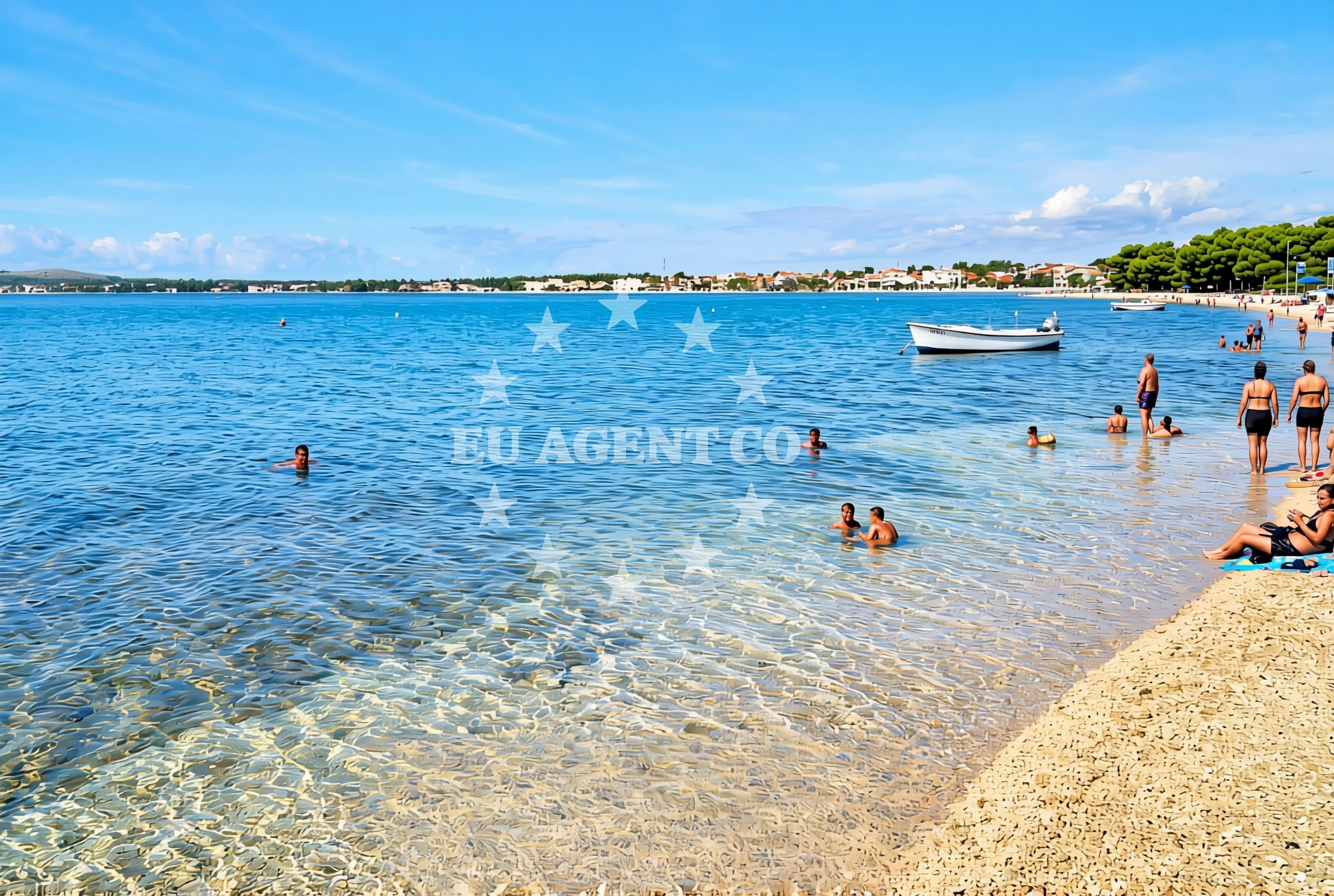 Additional view of Donja Prezida jug, Vir (Vir) Beach in Donja Prezida jug