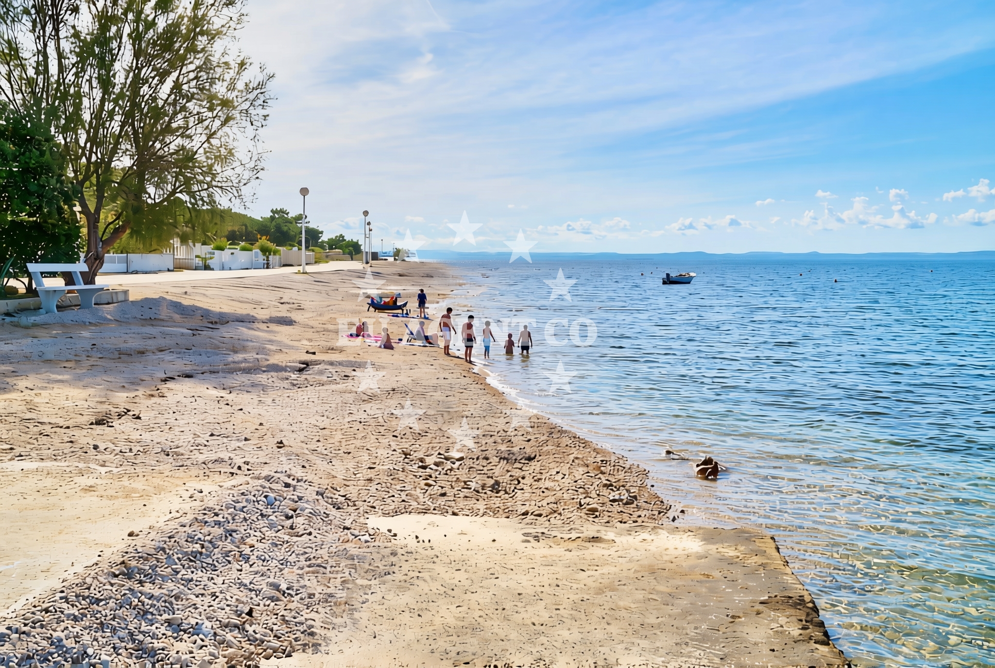 Additional view of Donja Prezida jug, Vir (Vir) Beach in Donja Prezida jug