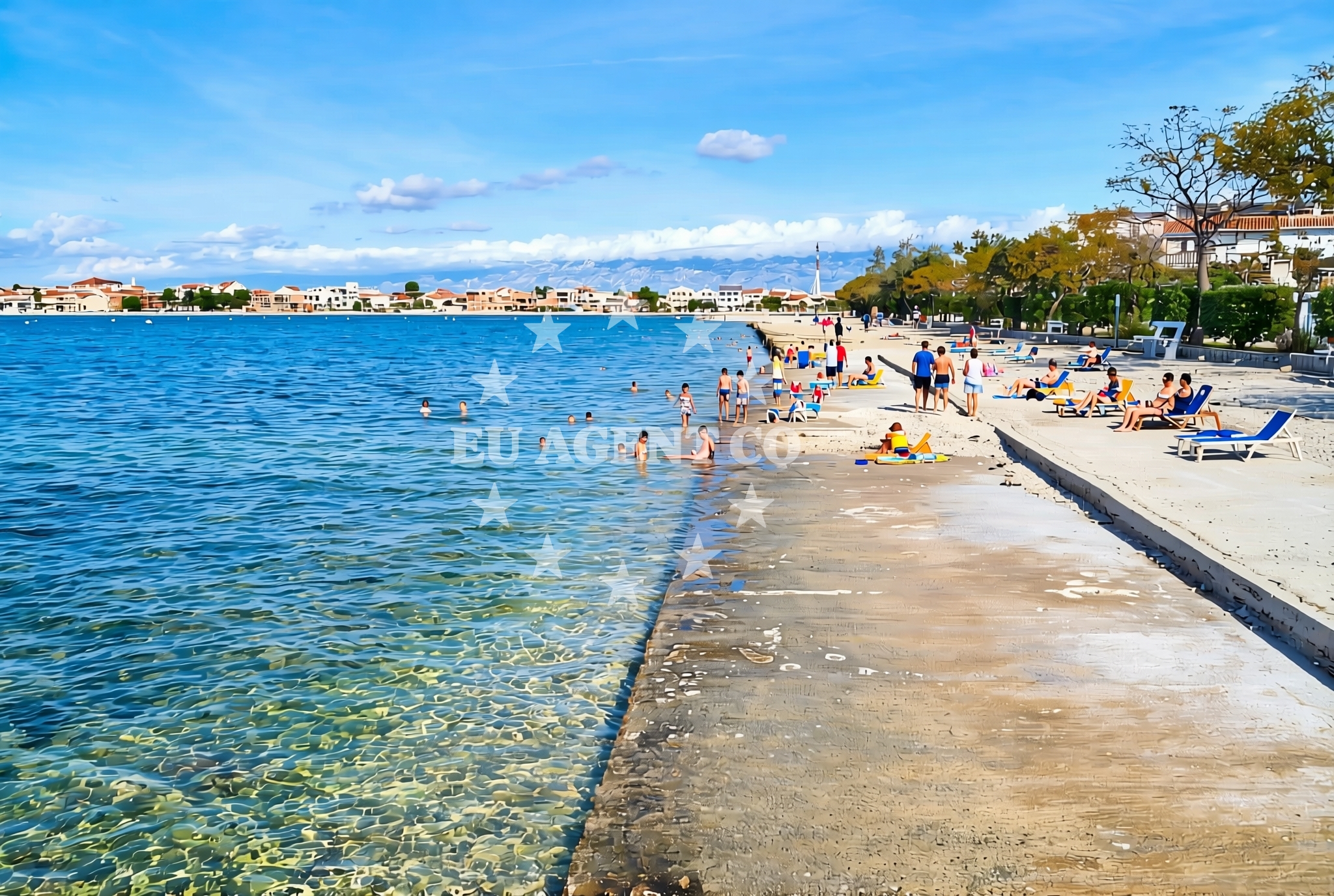 Additional view of Donja Prezida jug, Vir (Vir) Beach in Donja Prezida jug