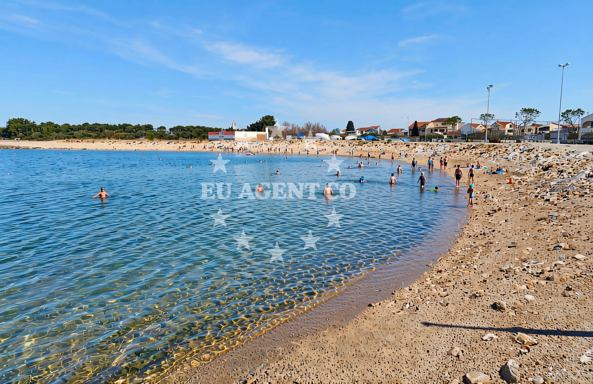 Additional view of Donje more, Krapanj (Krapanj) Beach in Donje more