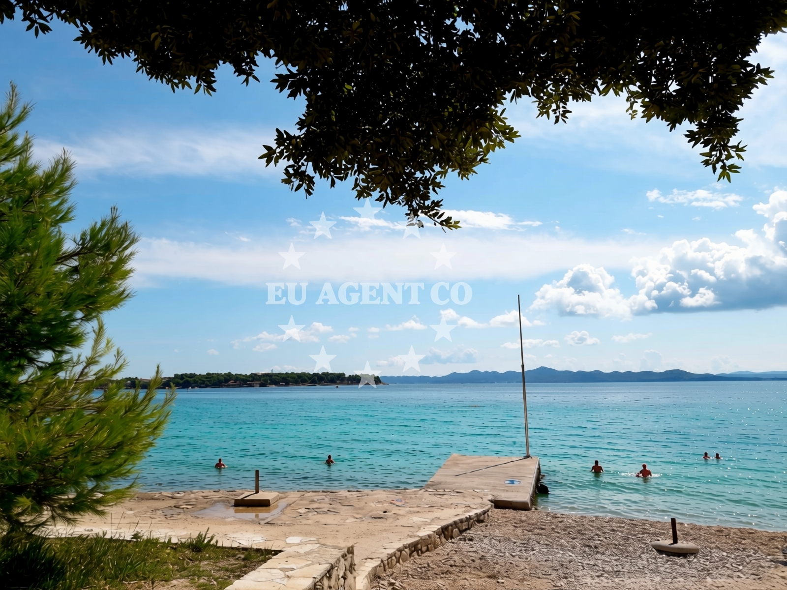 Additional view of Donje Petrcane beach in Ulica I, 5i, Petrcane