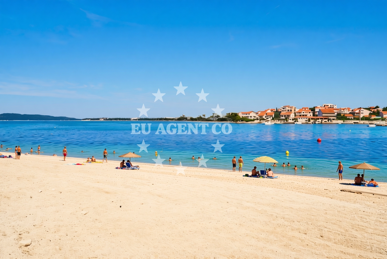 Overview of Donje Polje: beaches and coves in Donje Polje