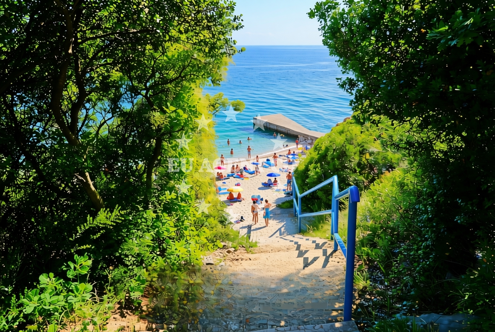 Additional view of Doricici Dog Beach in , Žurkovo