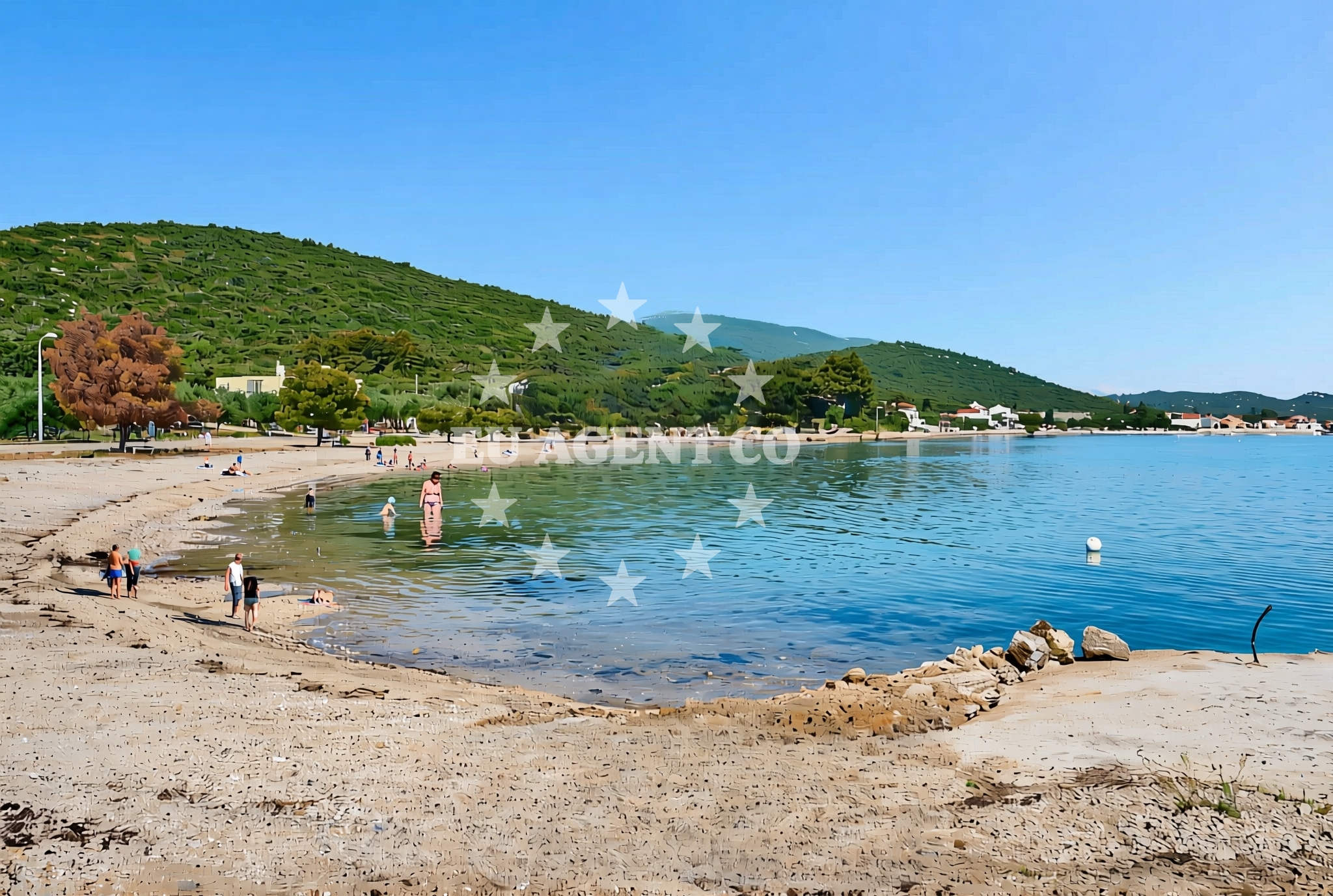 Additional view of Drace beach in Bratkovice l 14A , Drače