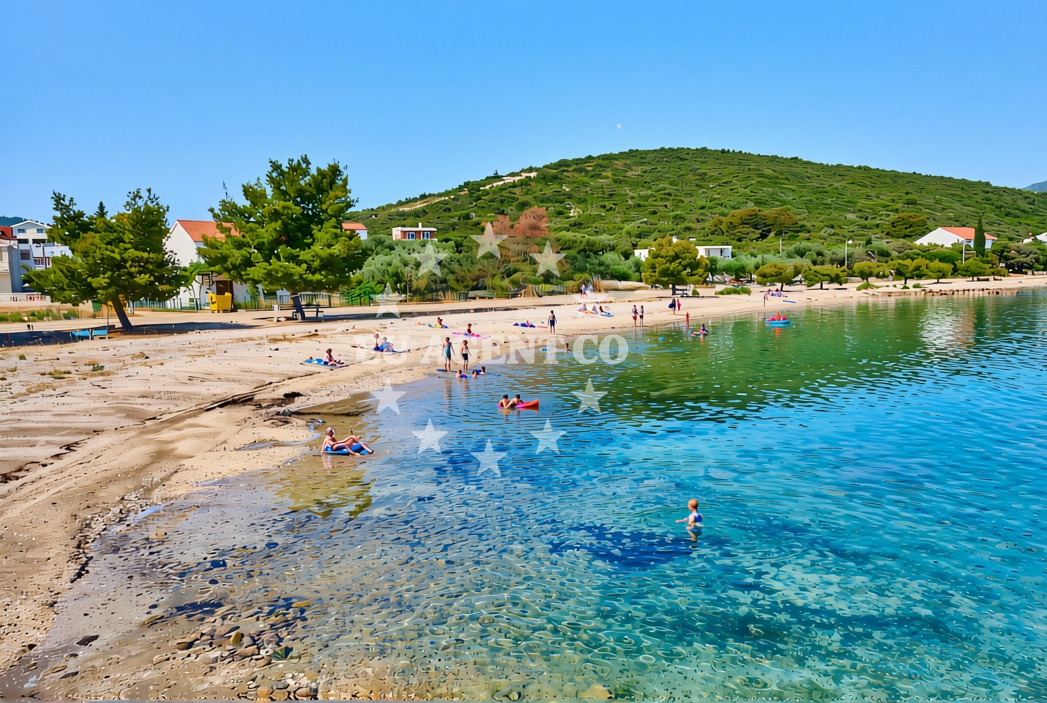 Additional view of Drace beach in Bratkovice l 14A , Drače