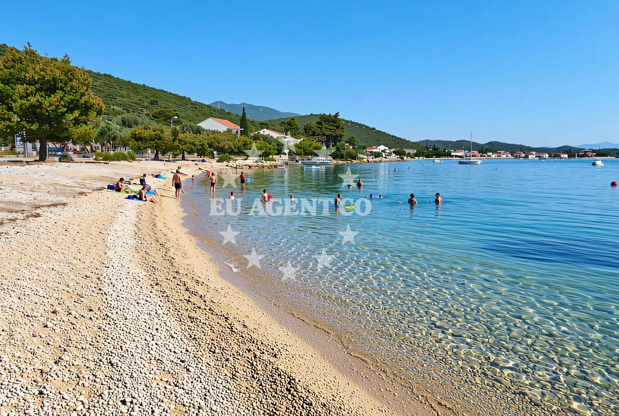 Additional view of Drace beach in Bratkovice l 14A , Drače