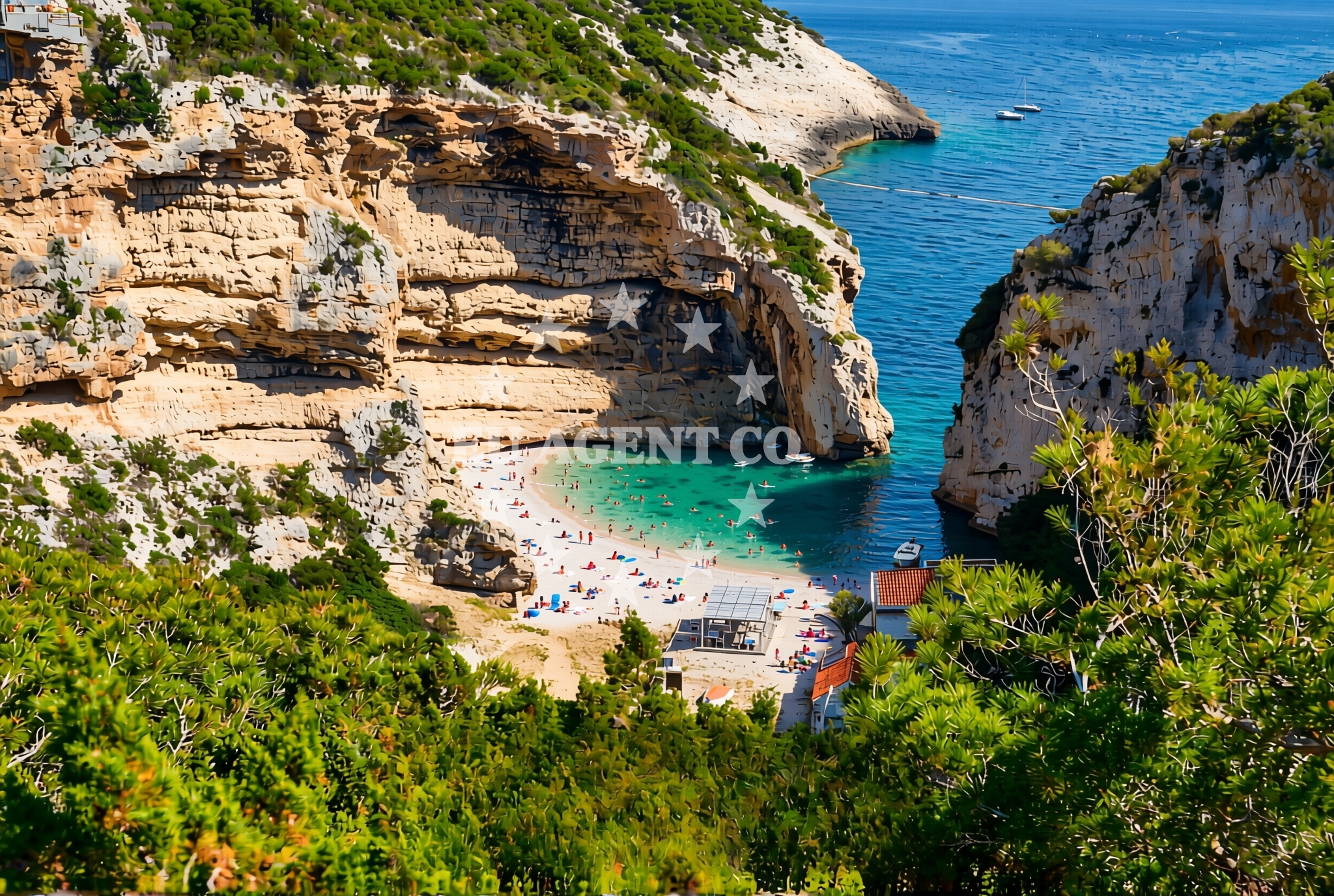 Additional view of Dračevo Polje (Vis): beaches and coves in Dračevo Polje (Vis)