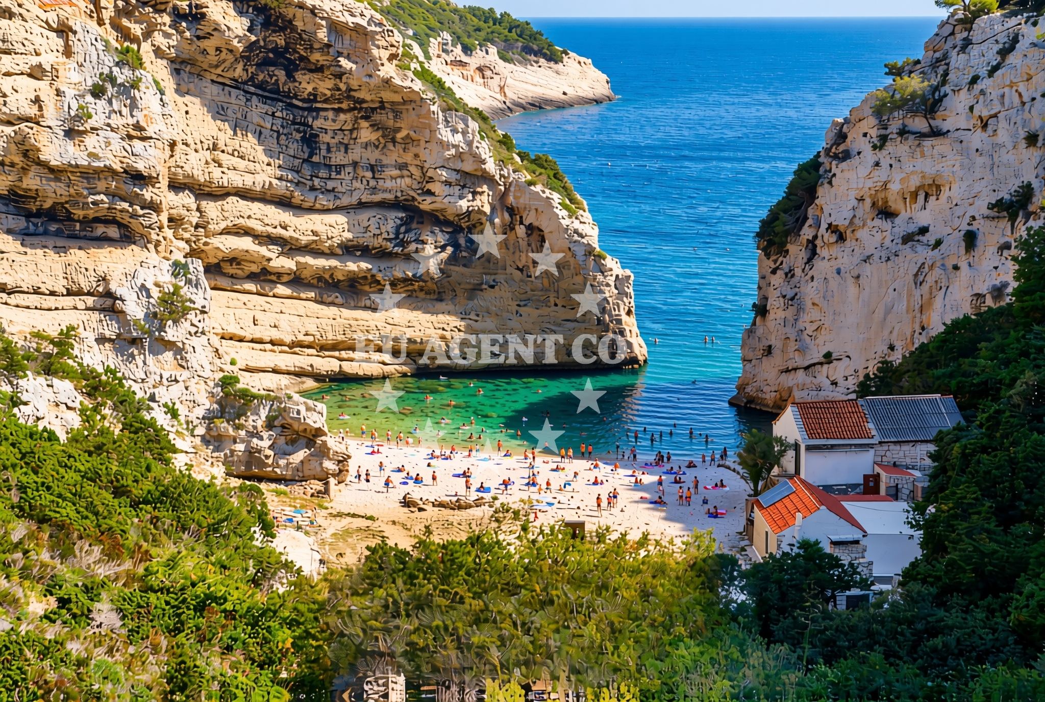 Additional view of Dračevo Polje (Vis): beaches and coves in Dračevo Polje (Vis)