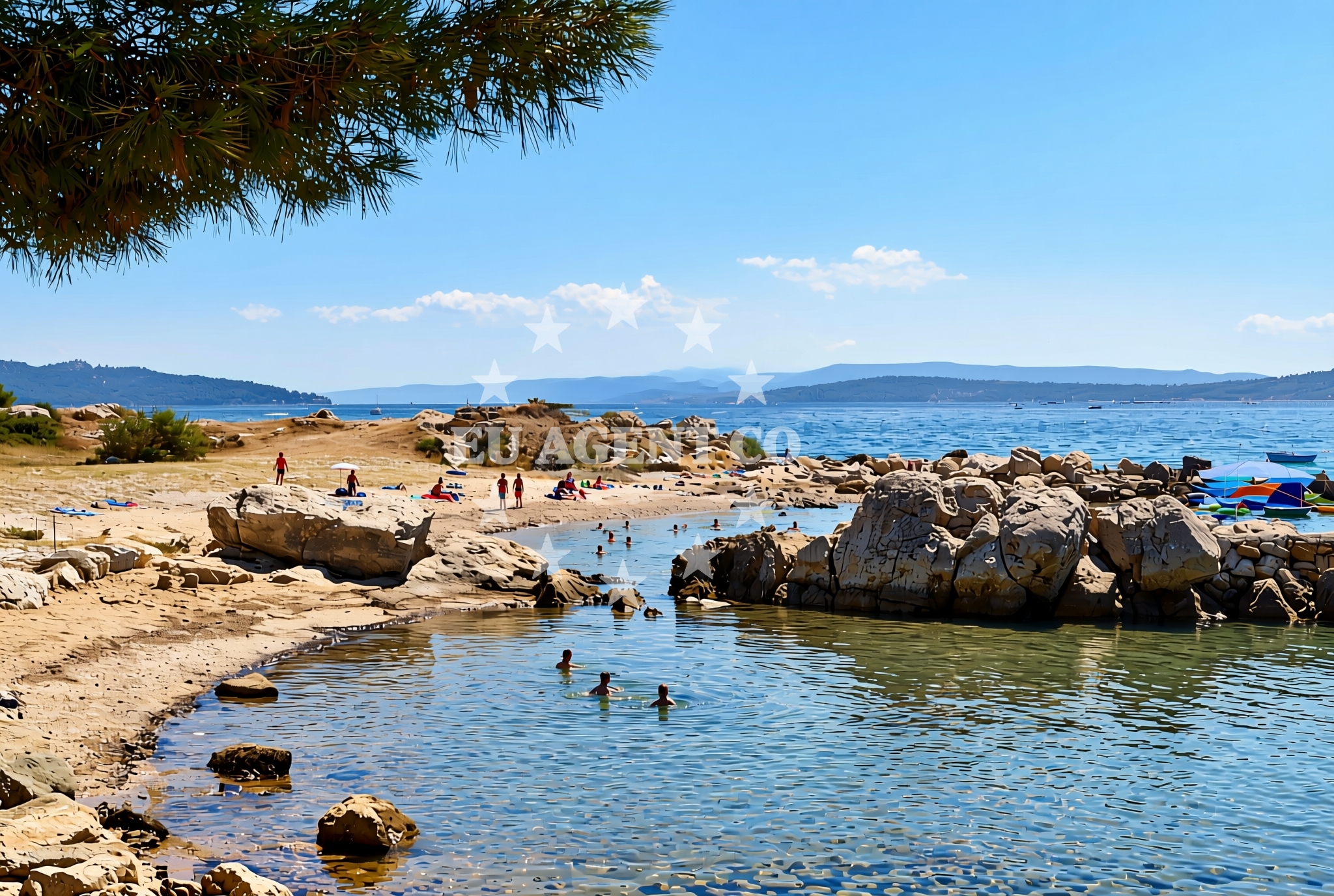 Additional view of Dračić, Kaštel Štafilić Beach in Dračić