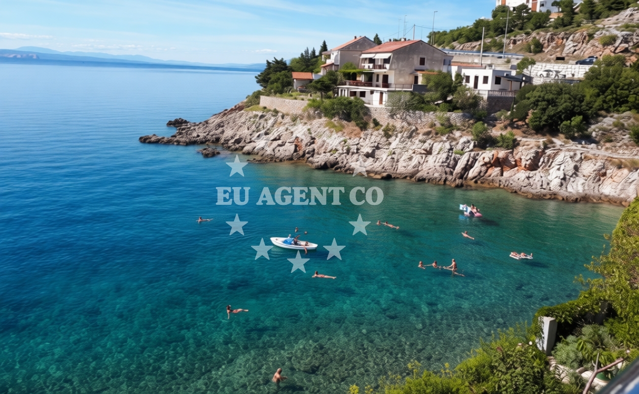 Additional view of Draga beach in Nikole Jurisica 50 Apartman 2, Senj
