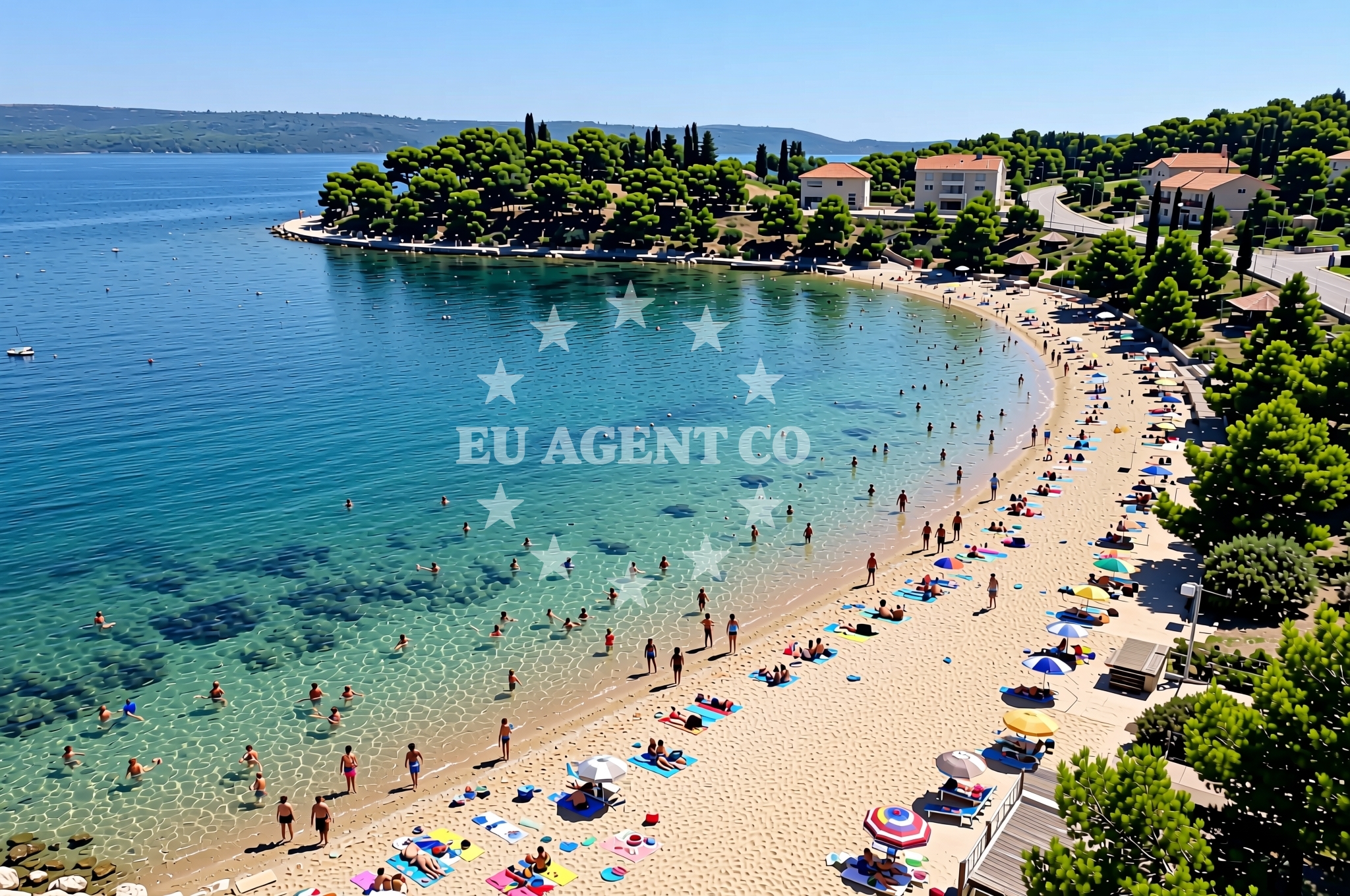 Additional view of Draga, Zverinac (Zverinac) Beach in Draga
