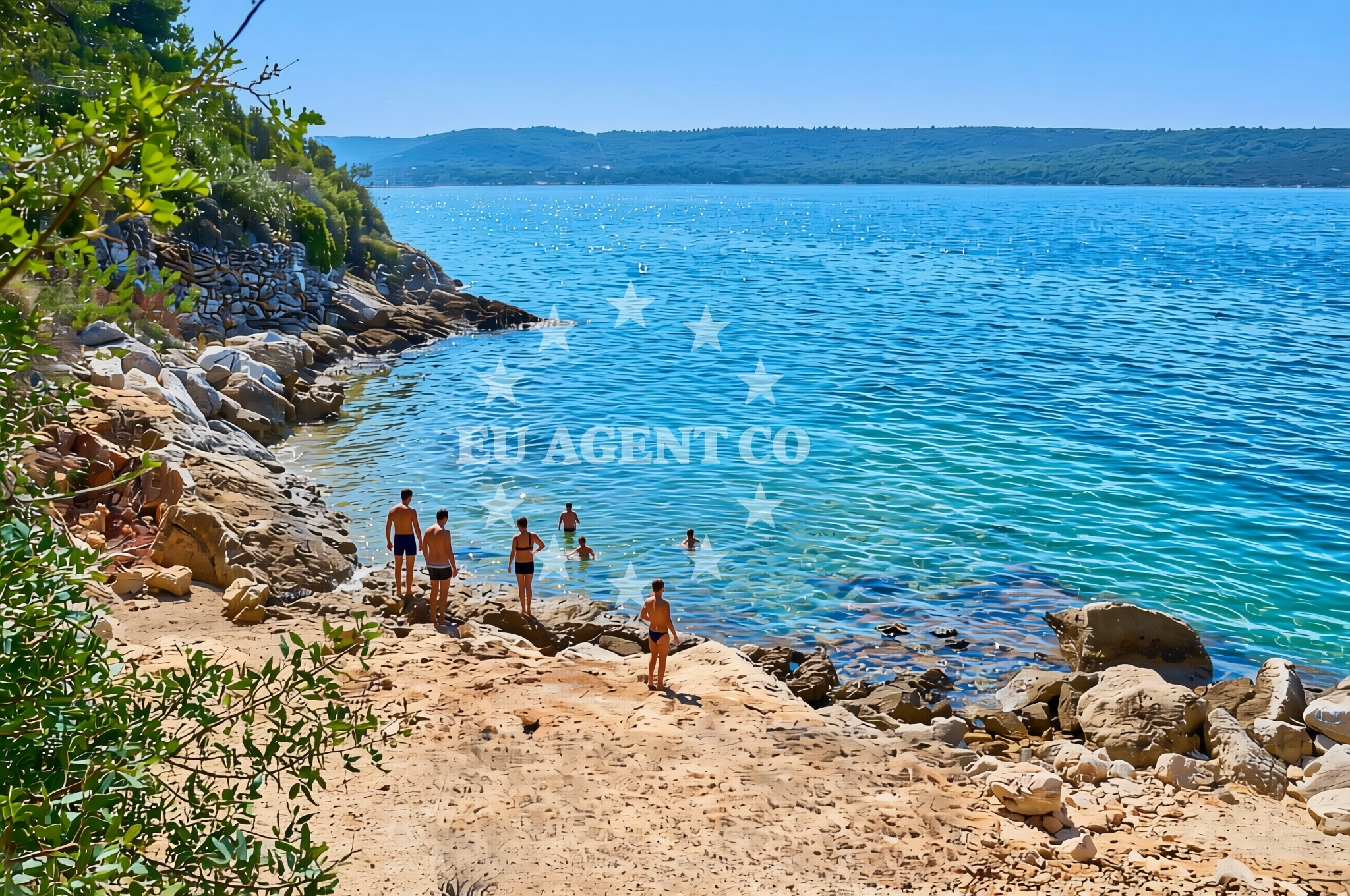 Additional view of Draga, Zverinac (Zverinac) Beach in Draga